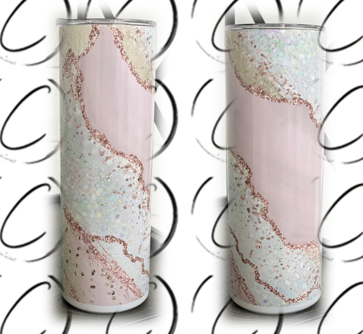Milky Way 20oz Skinny Tumbler - Image 2