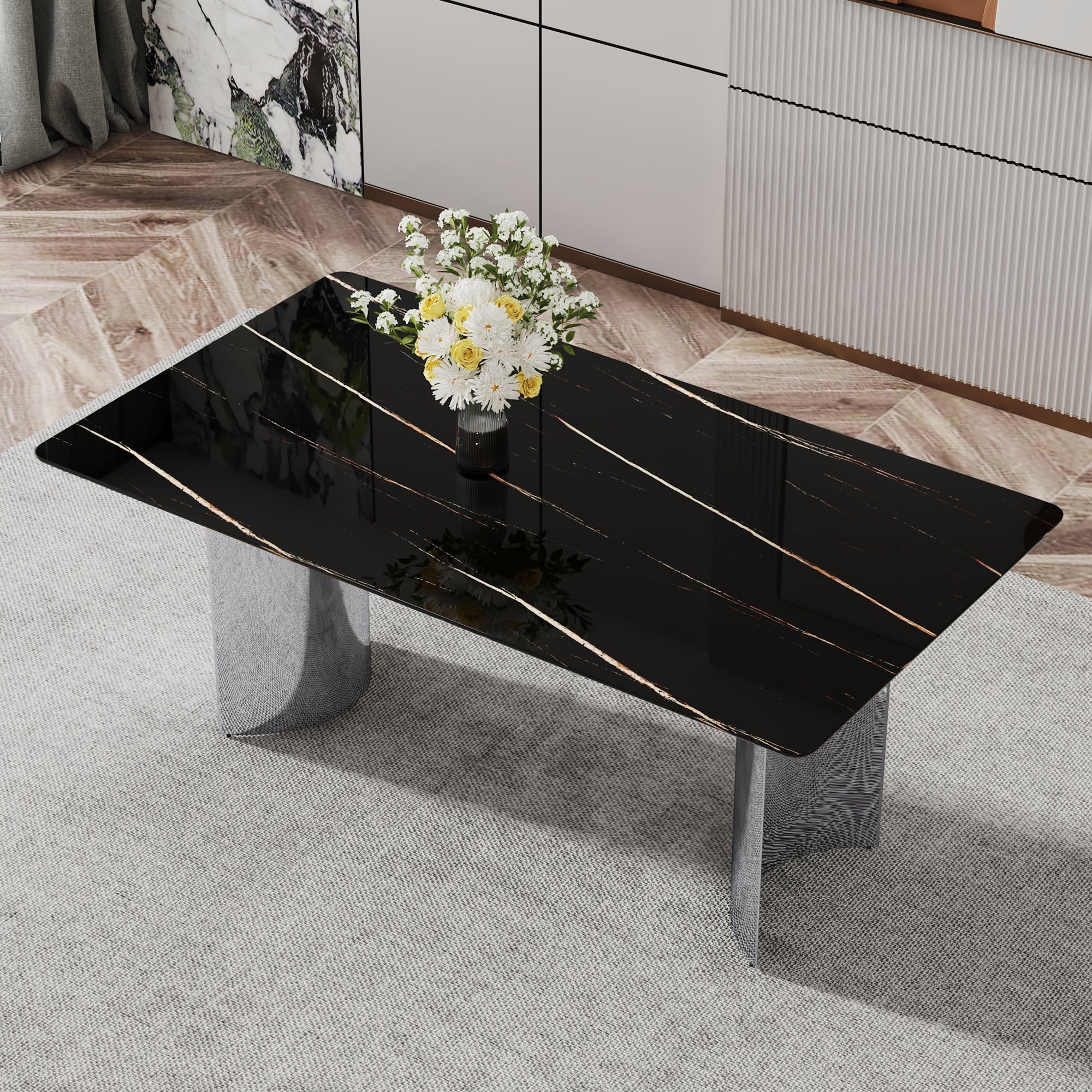 Modern Minimalist Dining Table - Image 12