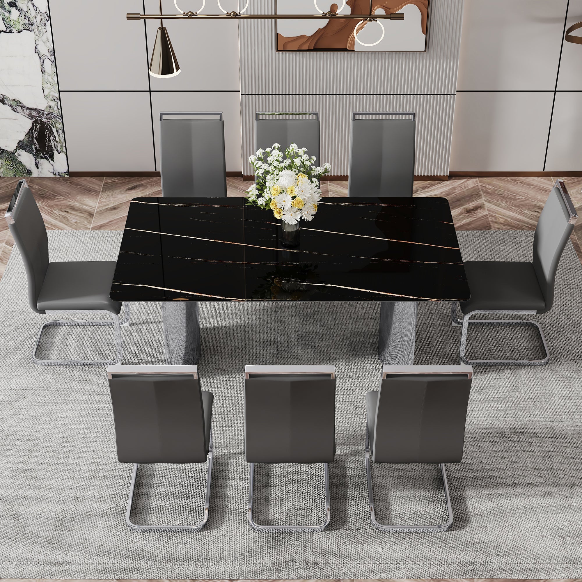Modern Minimalist Dining Table - Image 14