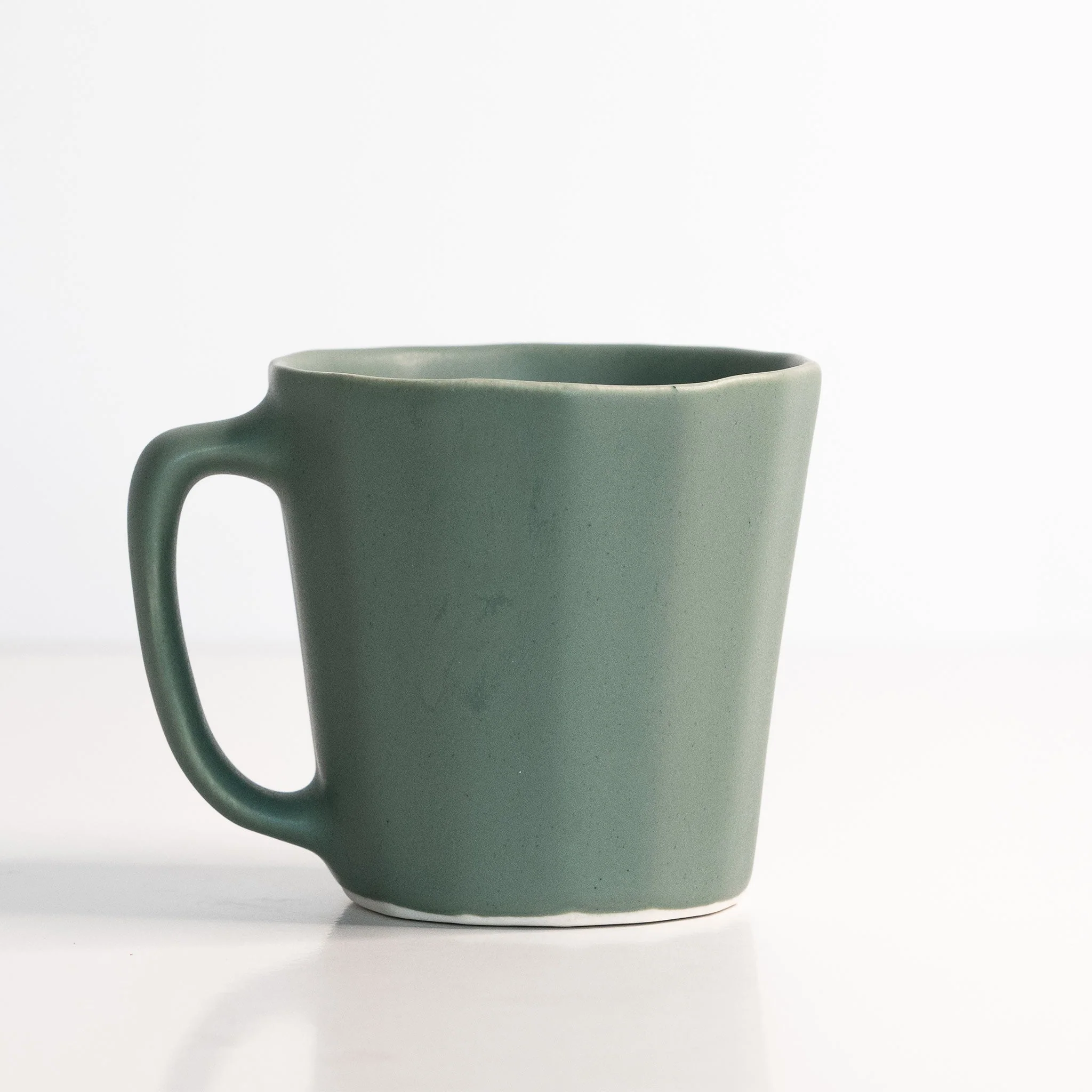 Monday Mug - Handmade Porcelain Coffee Cup - Image 8