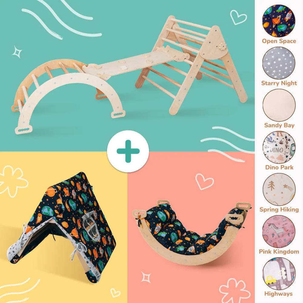 Montessori Climber with Accessories - Image 2