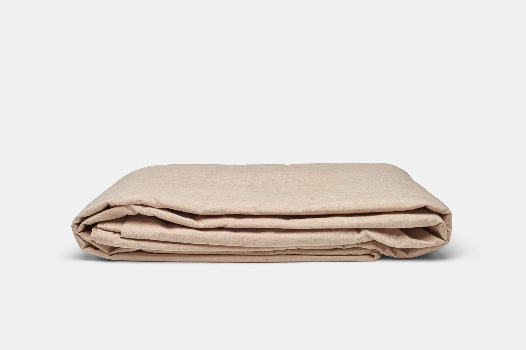 Natural Colored Cotton Duvet Cover Set - Image 2