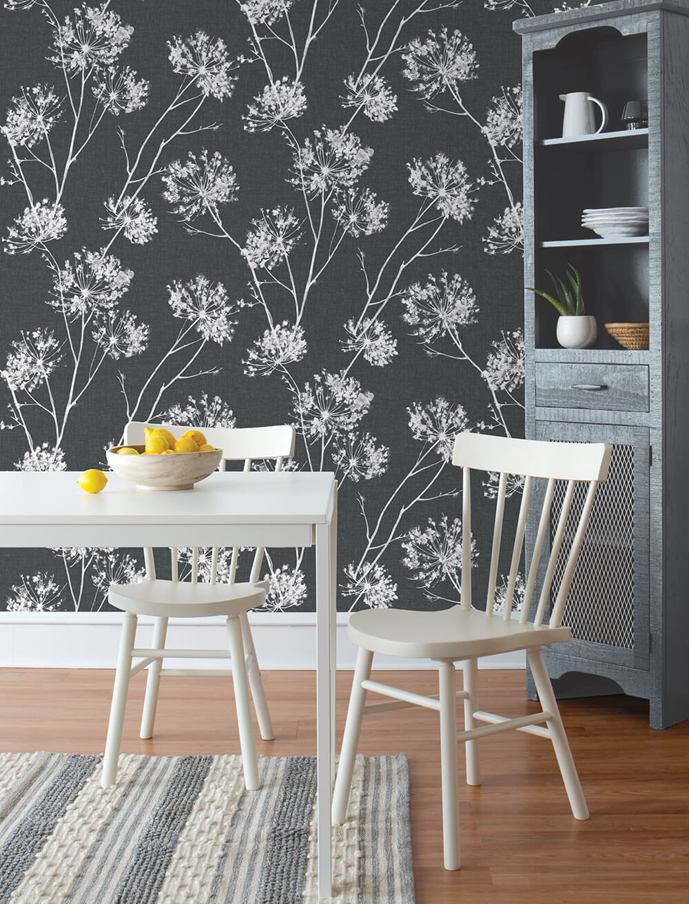 One O'Clocks Botanical Peel and Stick Removable Wallpaper - Image 3