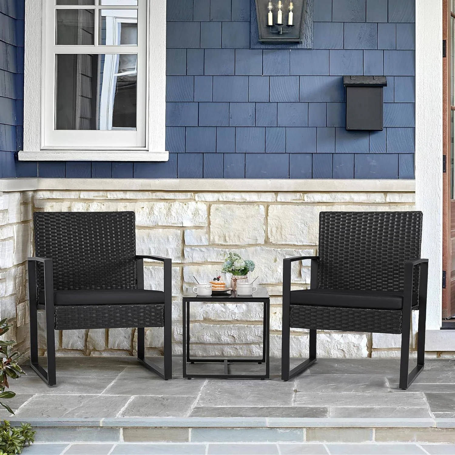 Outdoor 3-Piece Patio Furniture Set - Image 3