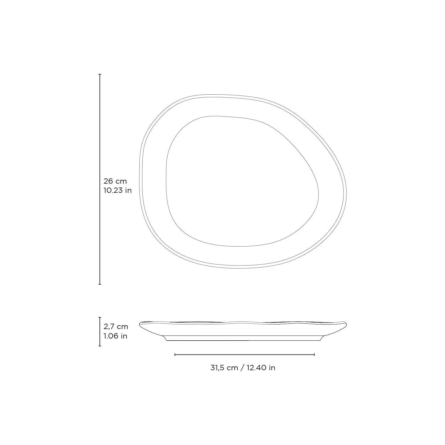 Oval Dinner Plate Set of 6 - Image 72