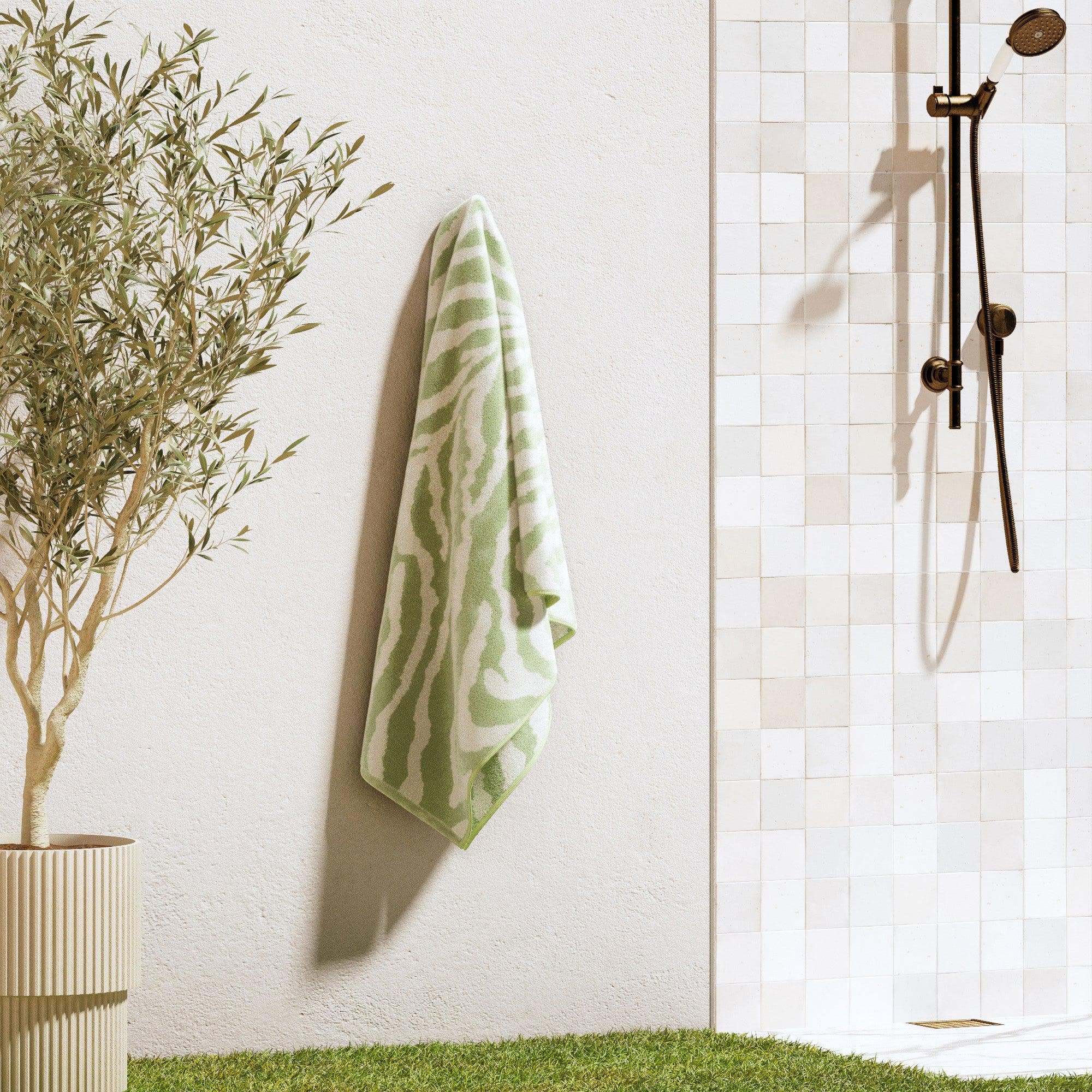 Oversized Retro Printed Beach Towel - St. Barts Collection - Image 33
