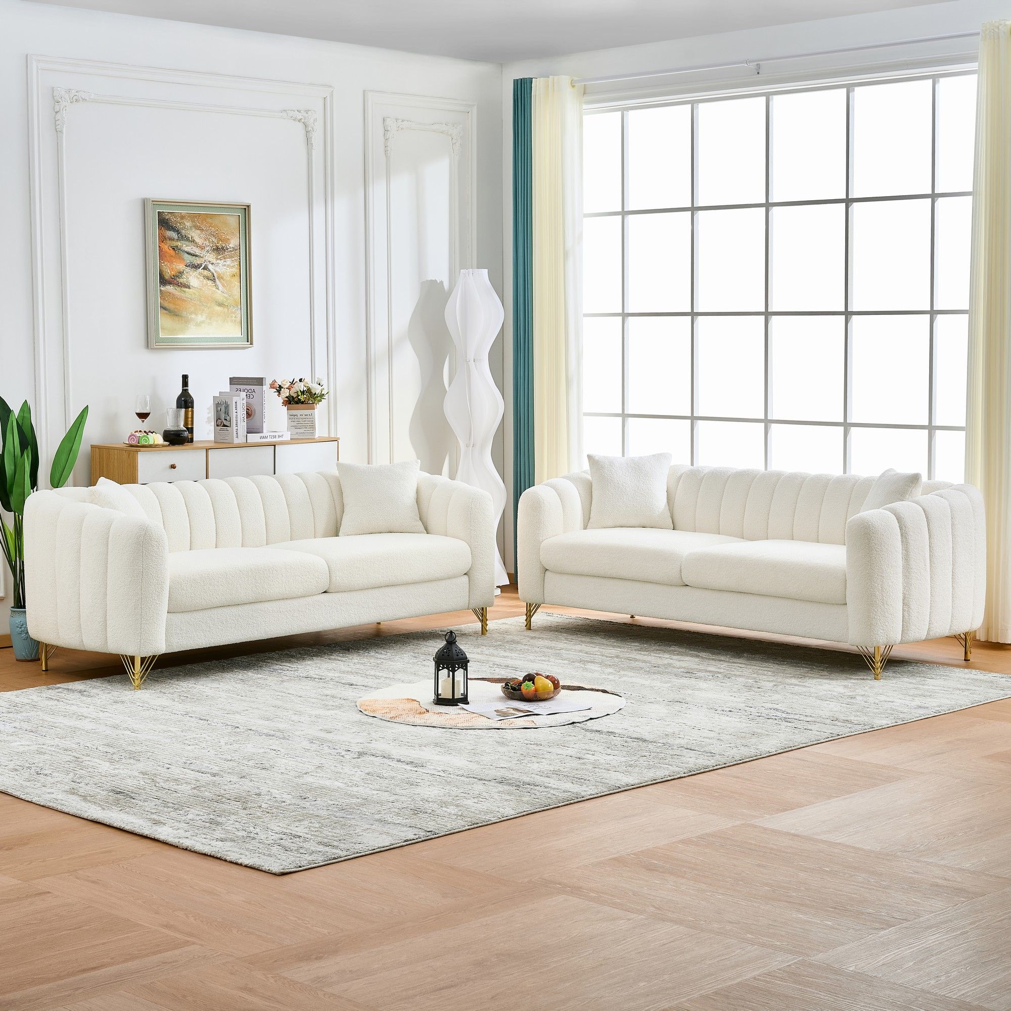 Oversized Sofa, Deep Tufted Couch - Image 20