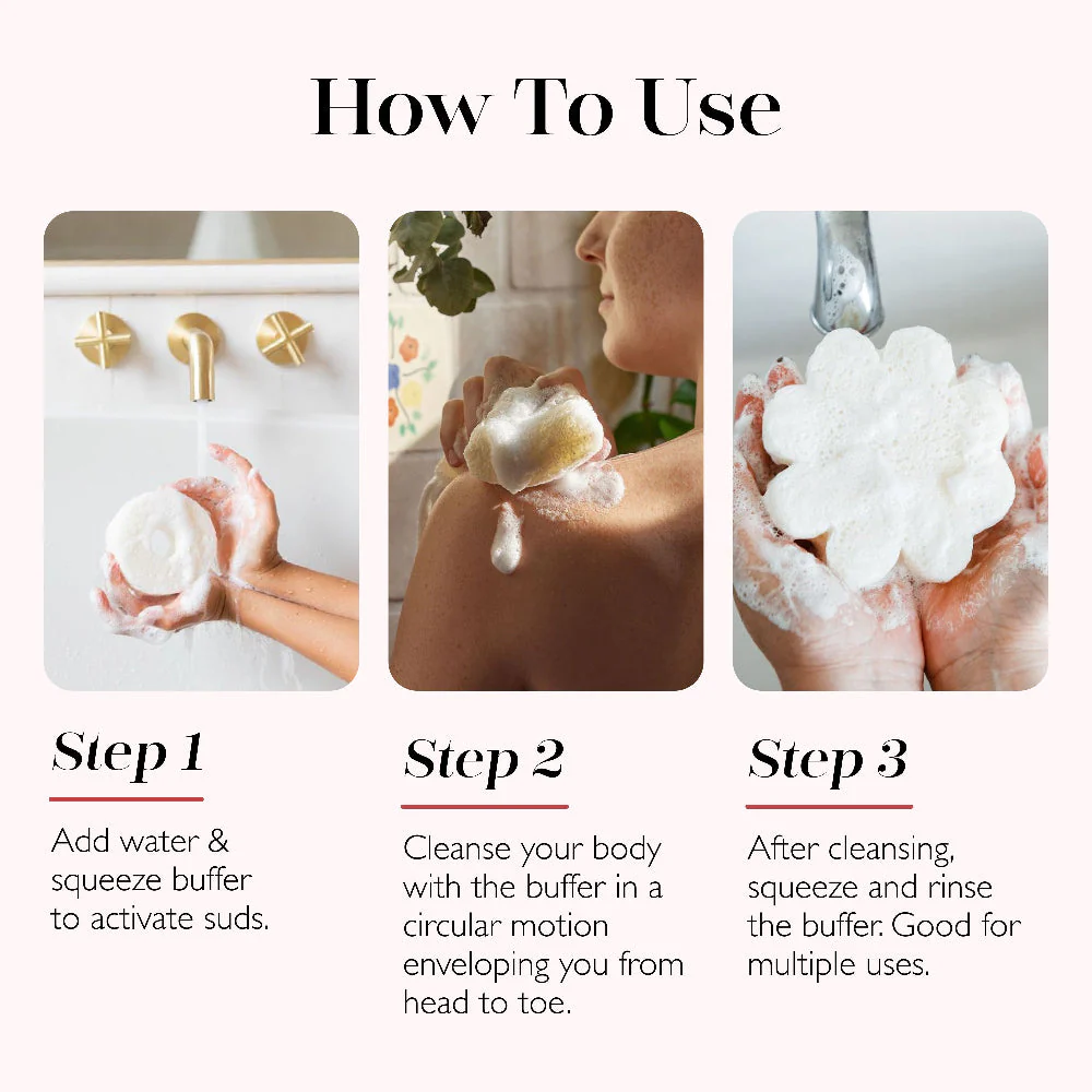 Pink Aloe | Eco Body Buffer - Image 3