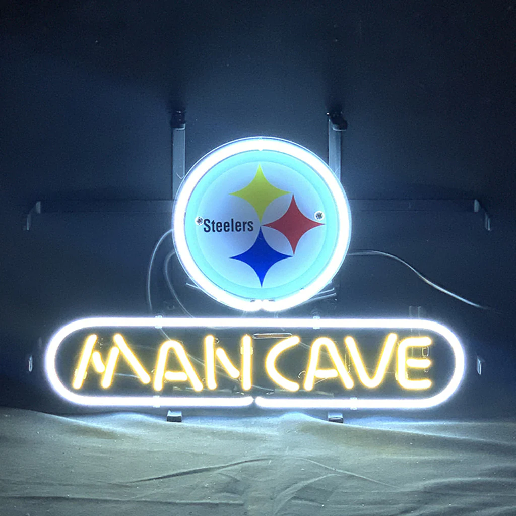 Pittsburgh Steelers Football Man Cave Neon Signs - Image 3