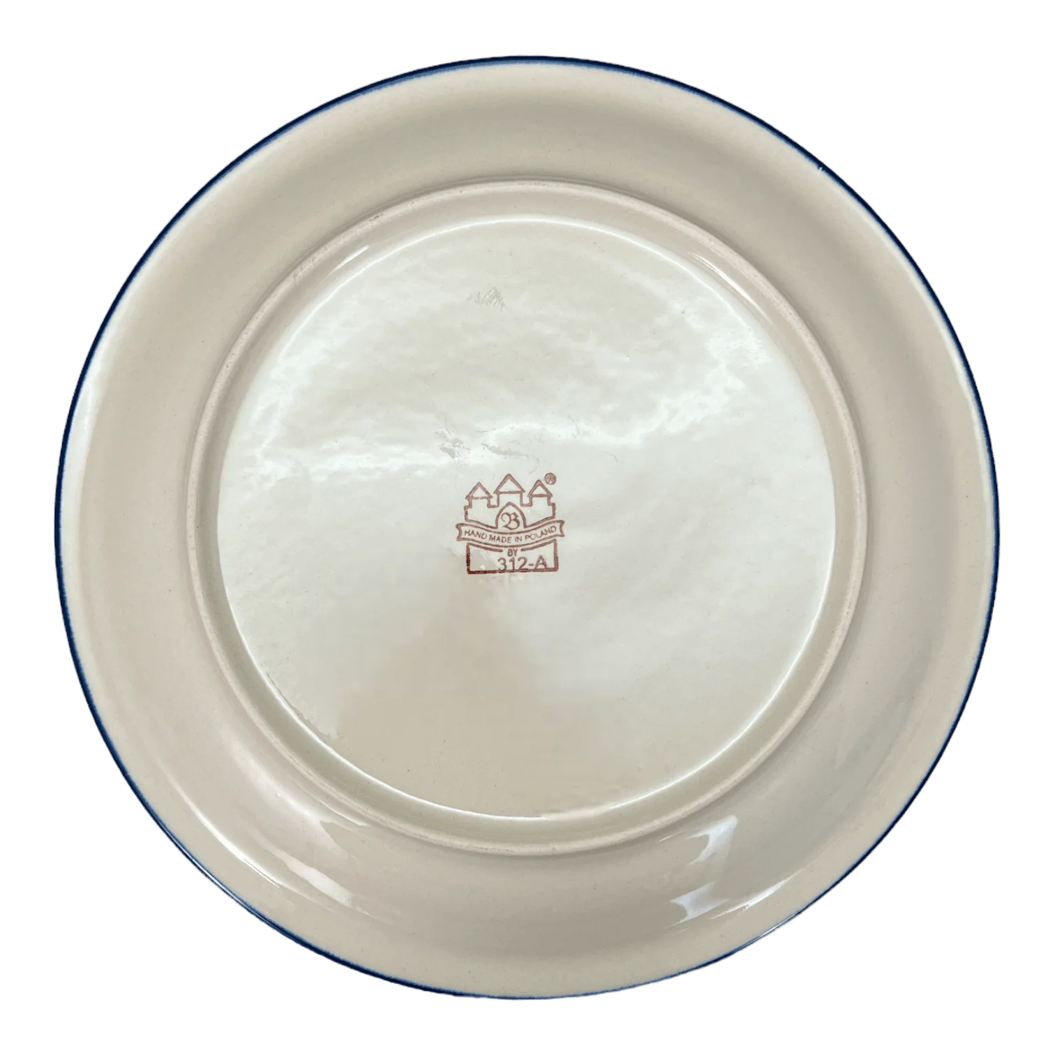 Plate, Round, Dinner, 10.75" in "Garden Party Blues" by Zaklady - Image 3