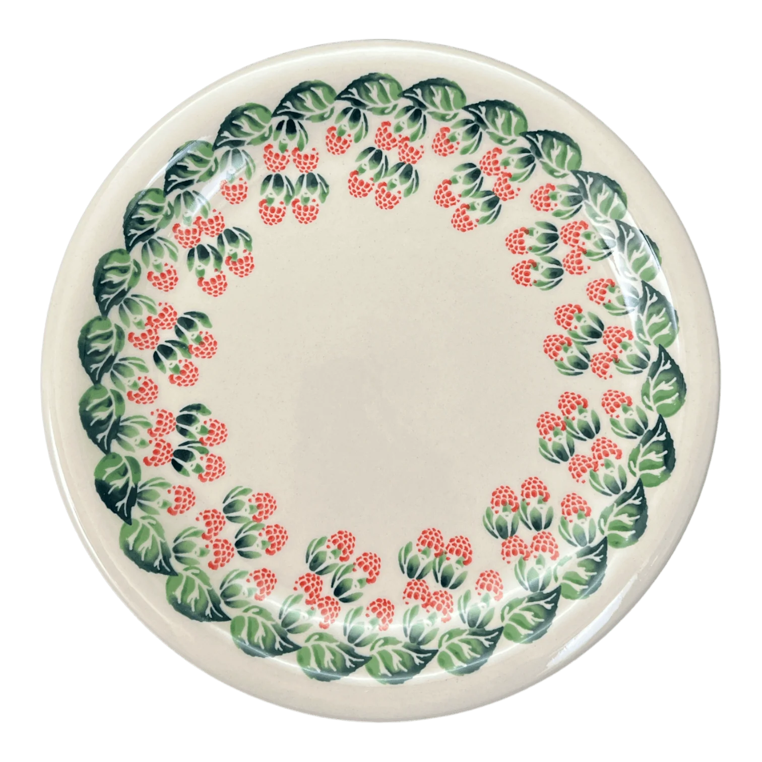 Plate, Round, Dinner, 10.75" in "Raspberry Delight" by Zaklady