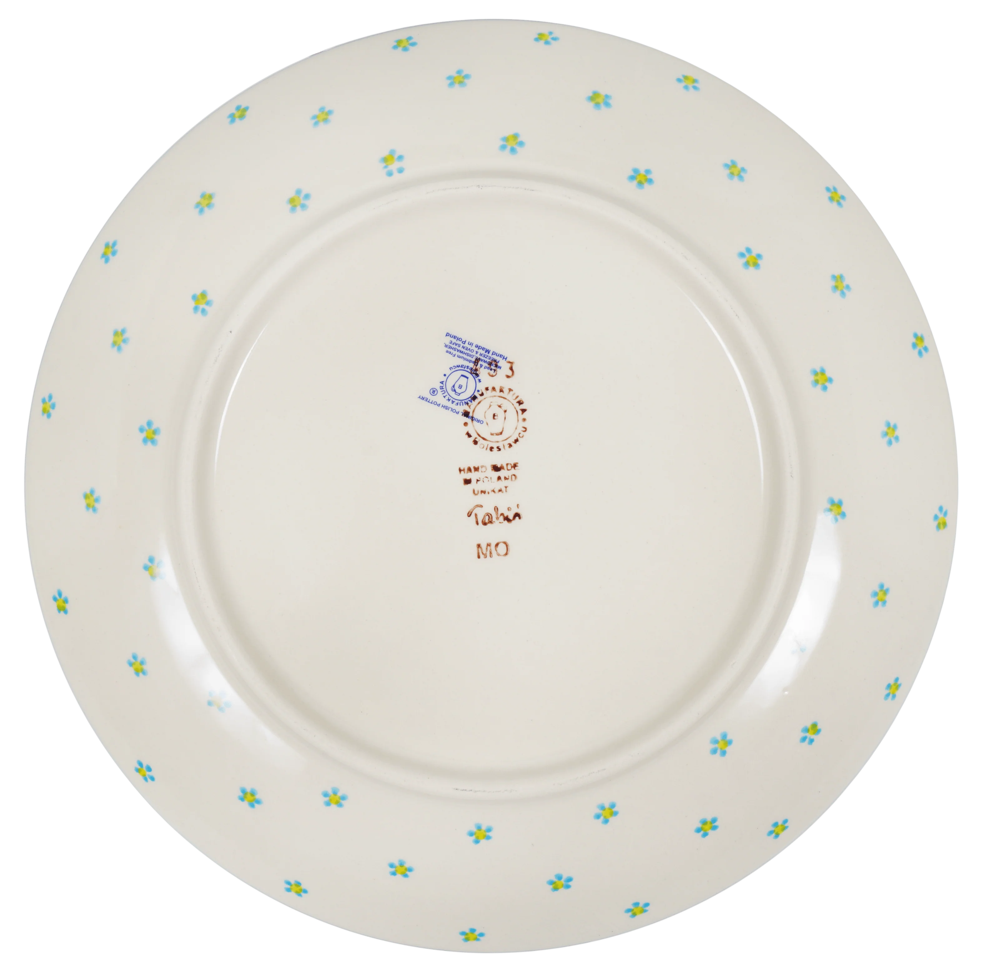 Plate, Round, Dinner, 10" in "Daisy Bouquet" by Manufaktura - Image 3