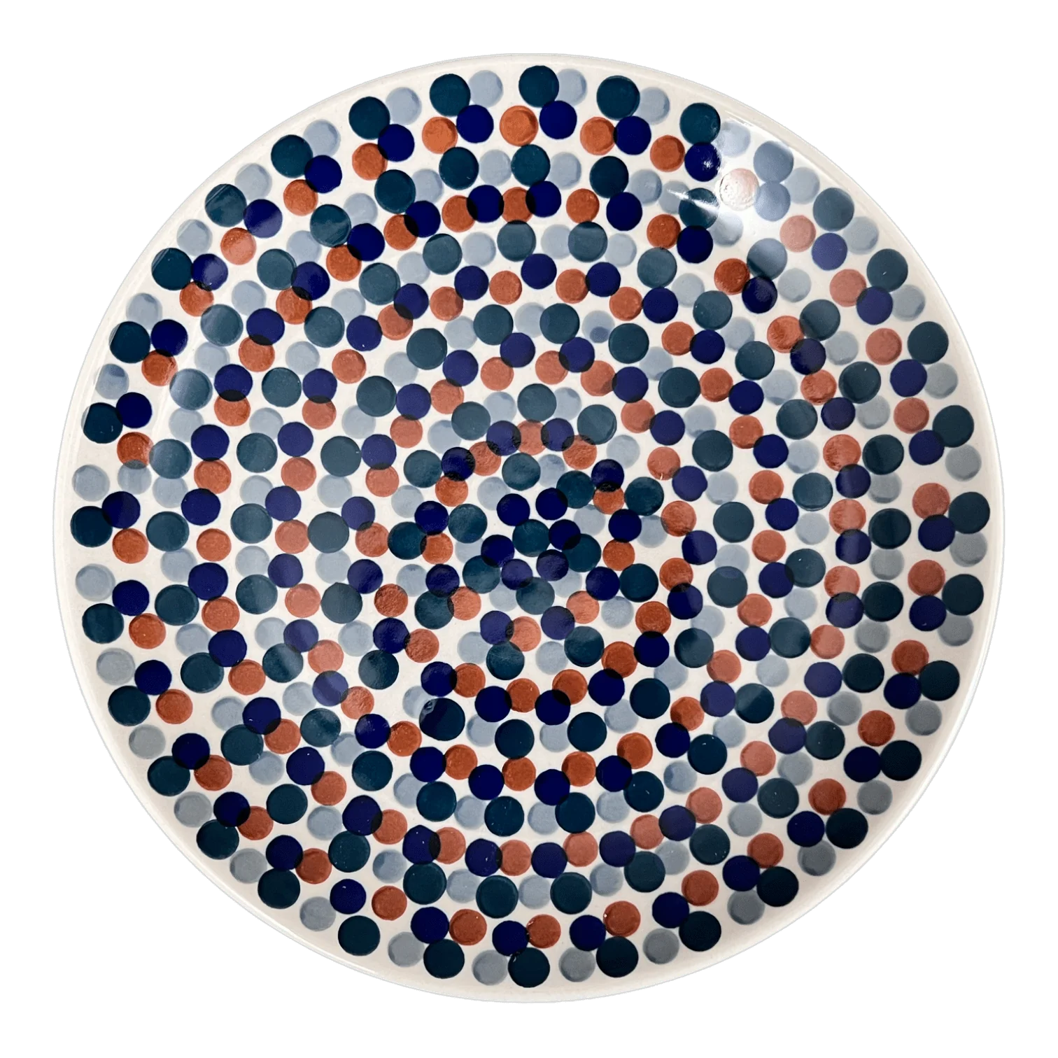 Plate, Round, Dinner, 10" in "Fall Confetti" by Manufaktura