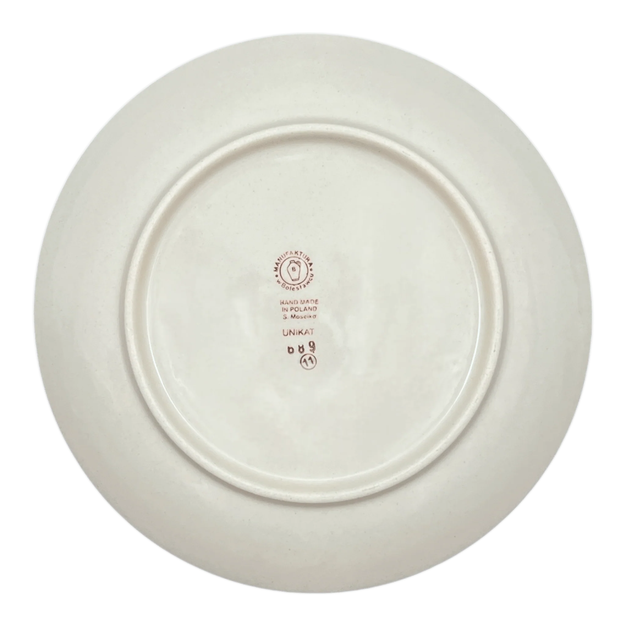 Plate, Round, Dinner, 10" in "Strawberry Fields" by Manufaktura - Image 3