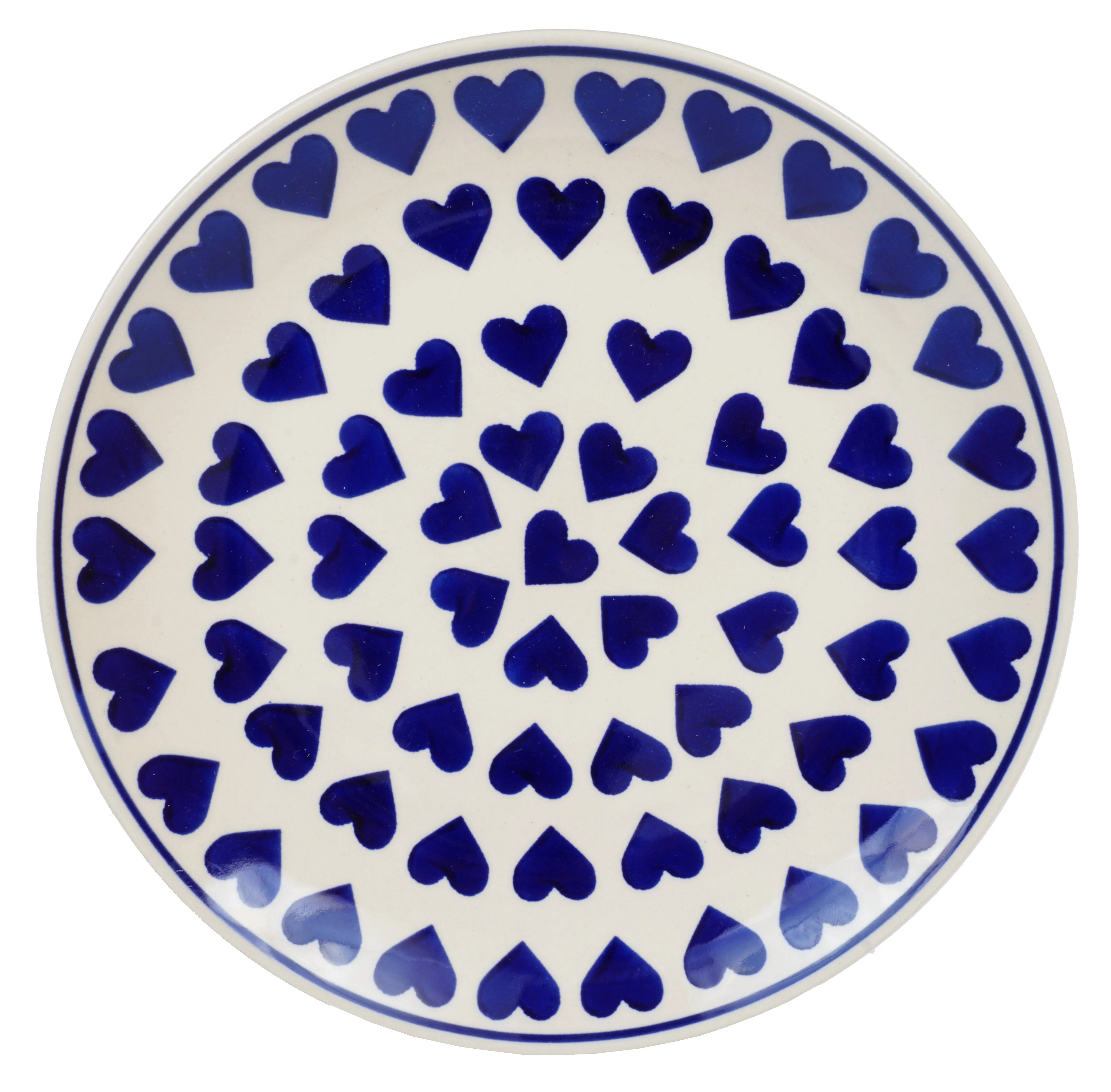 Plate, Round, Dinner, 10" in "Whole Hearted" by Manufaktura