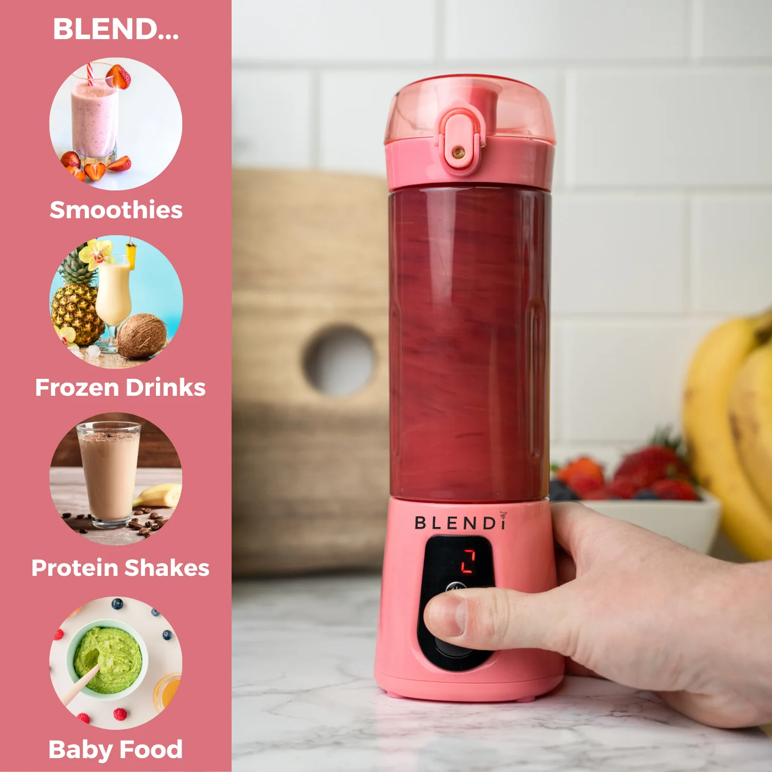 Pro+ Ice Crushing Portable Blender (17oz) - Image 53