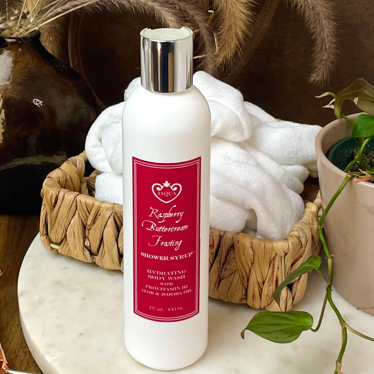 Raspberry Buttercream Frosting Shower Syrup Hydrating Body Wash - Image 3