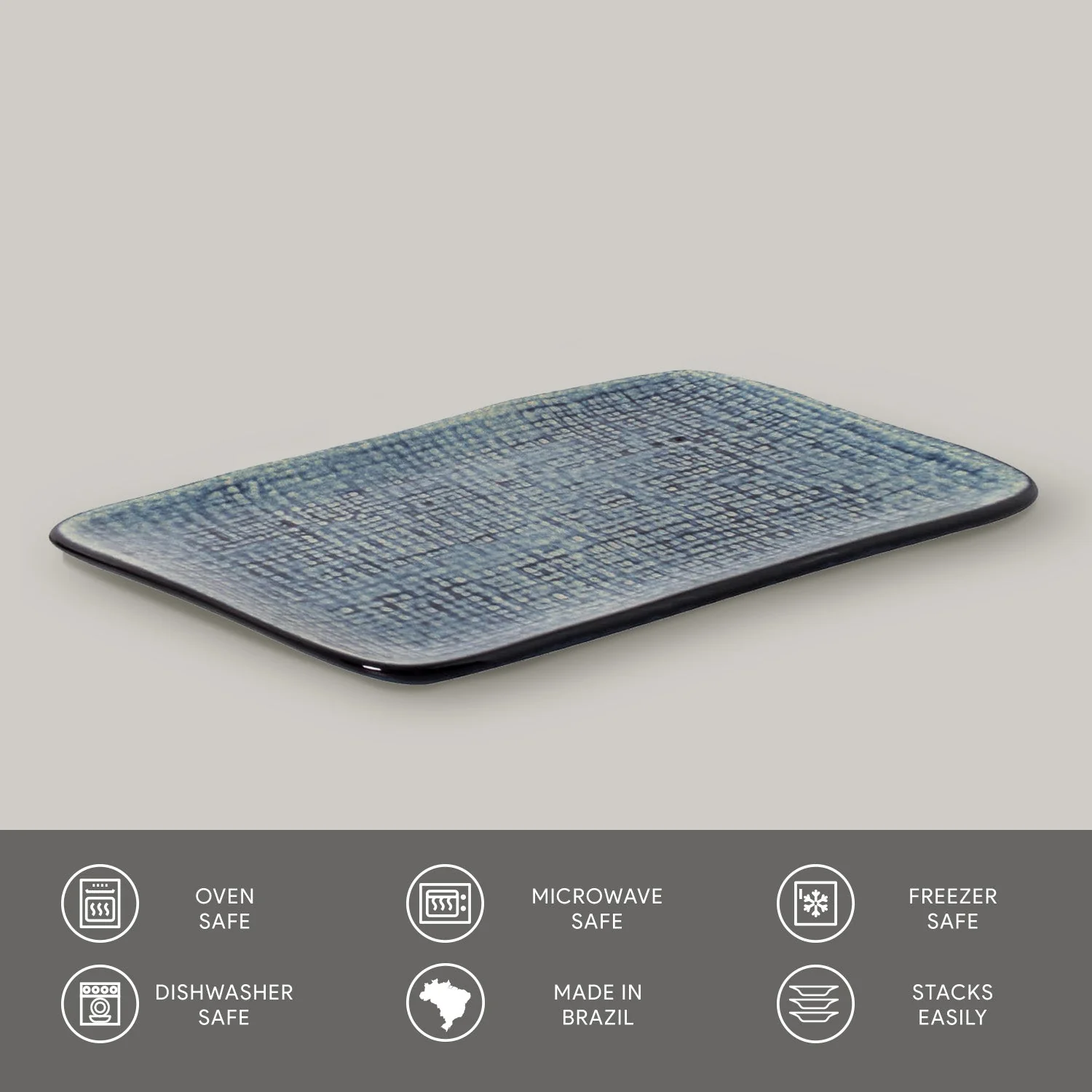 Rectangular Platter Juta Medium Set of 4 - Image 65
