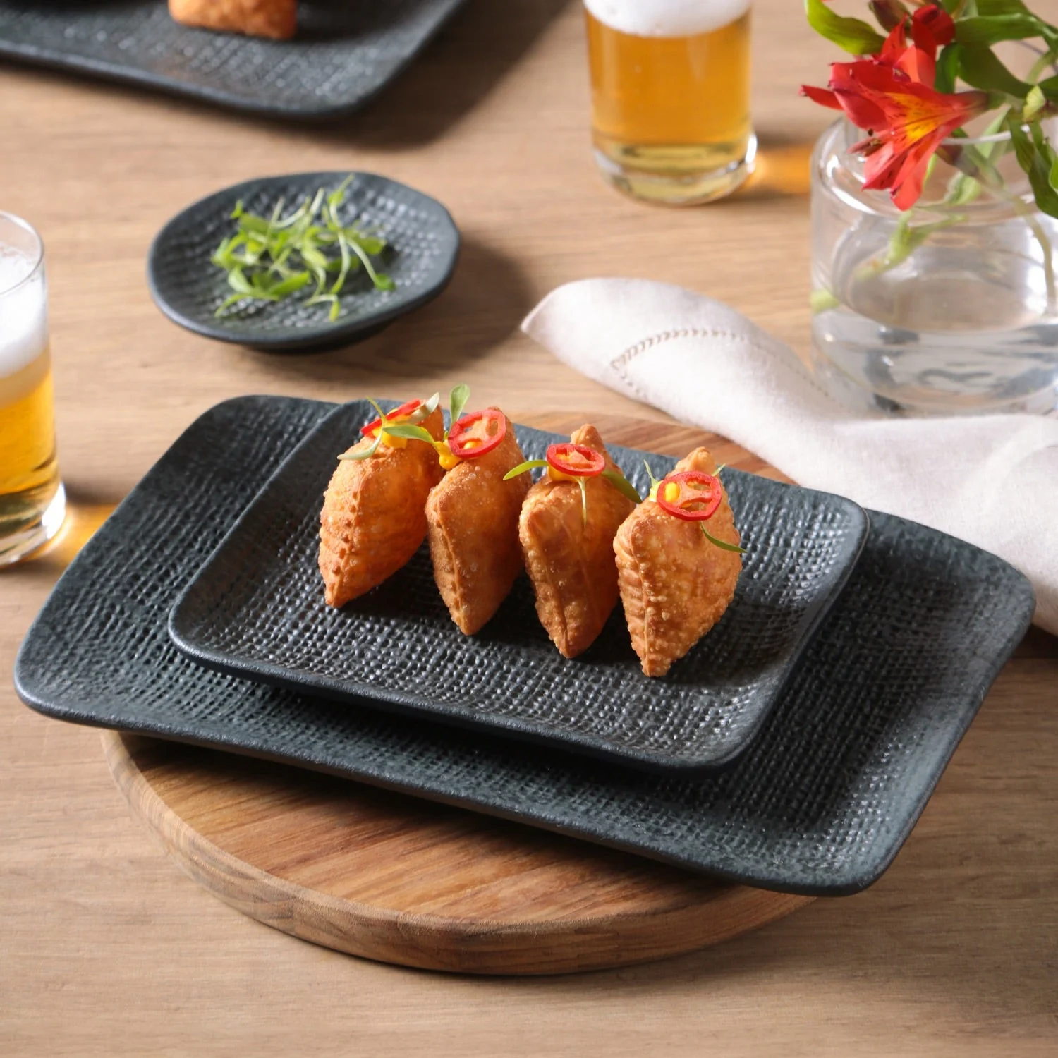 Rectangular Platter Juta Medium Set of 4 - Image 78