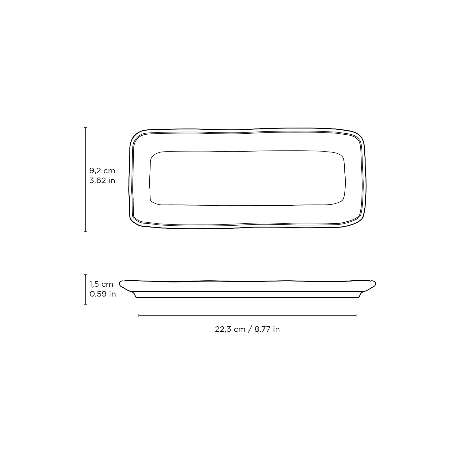 Rectangular Platter Small Set of 4 - Image 77