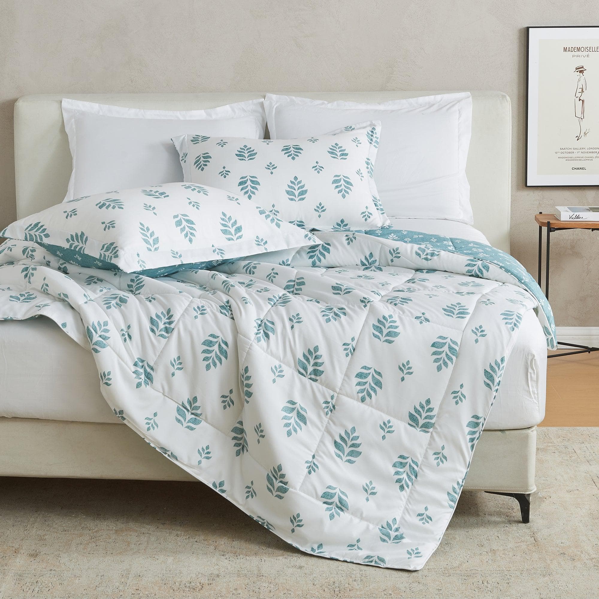 Reversible Comforter Set - Odette Collection - Image 57