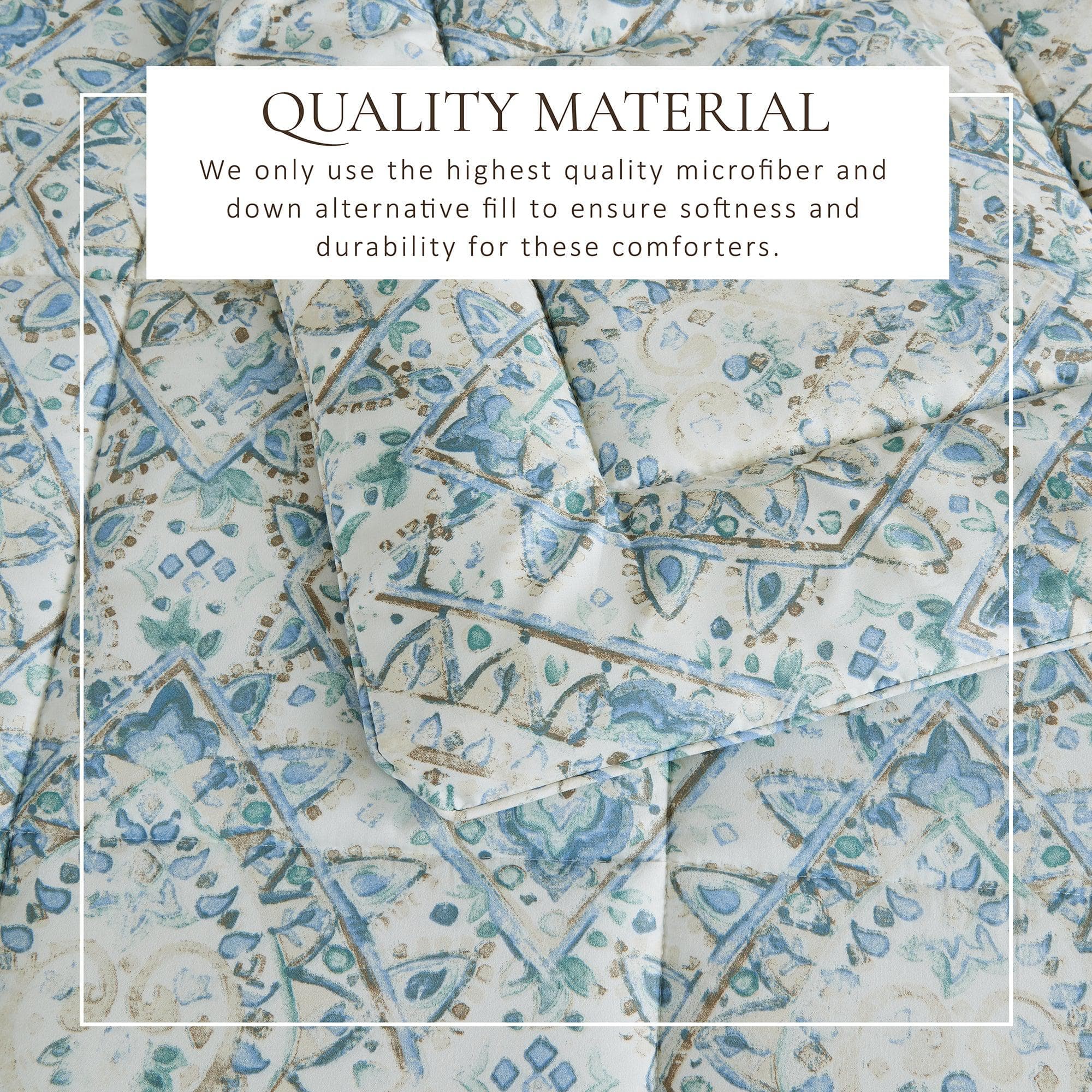 Reversible Comforter Set - Odette Collection - Image 65