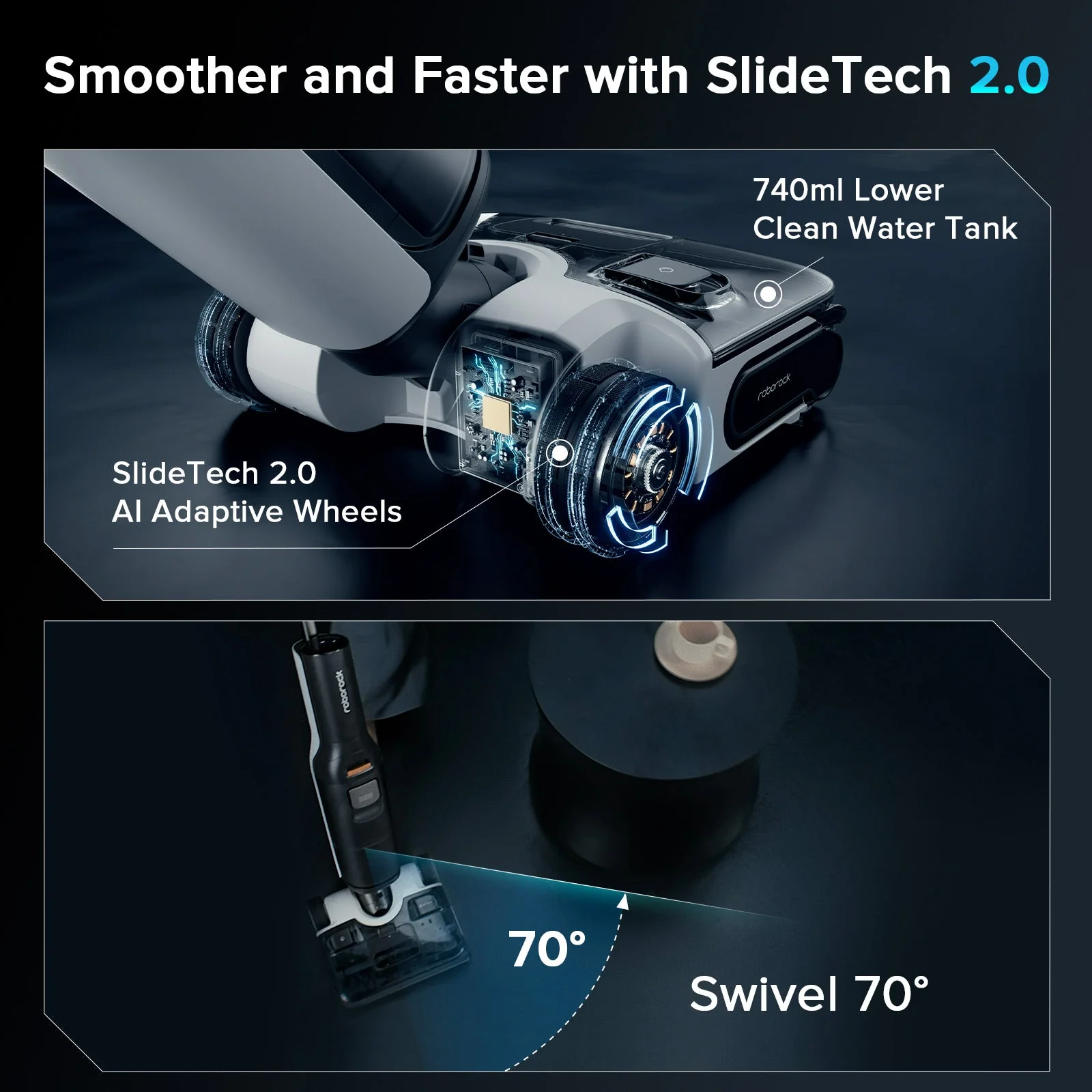 Roborock F25 Combo & F25 ACE Combo Wet and Dry Vacuum Cleaner - Image 14