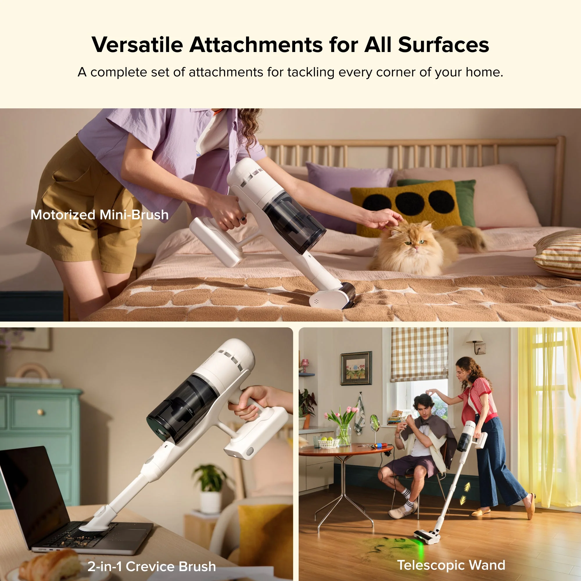 Roborock H60 Hub Cordless Stick Vacuum Cleaner - Image 6