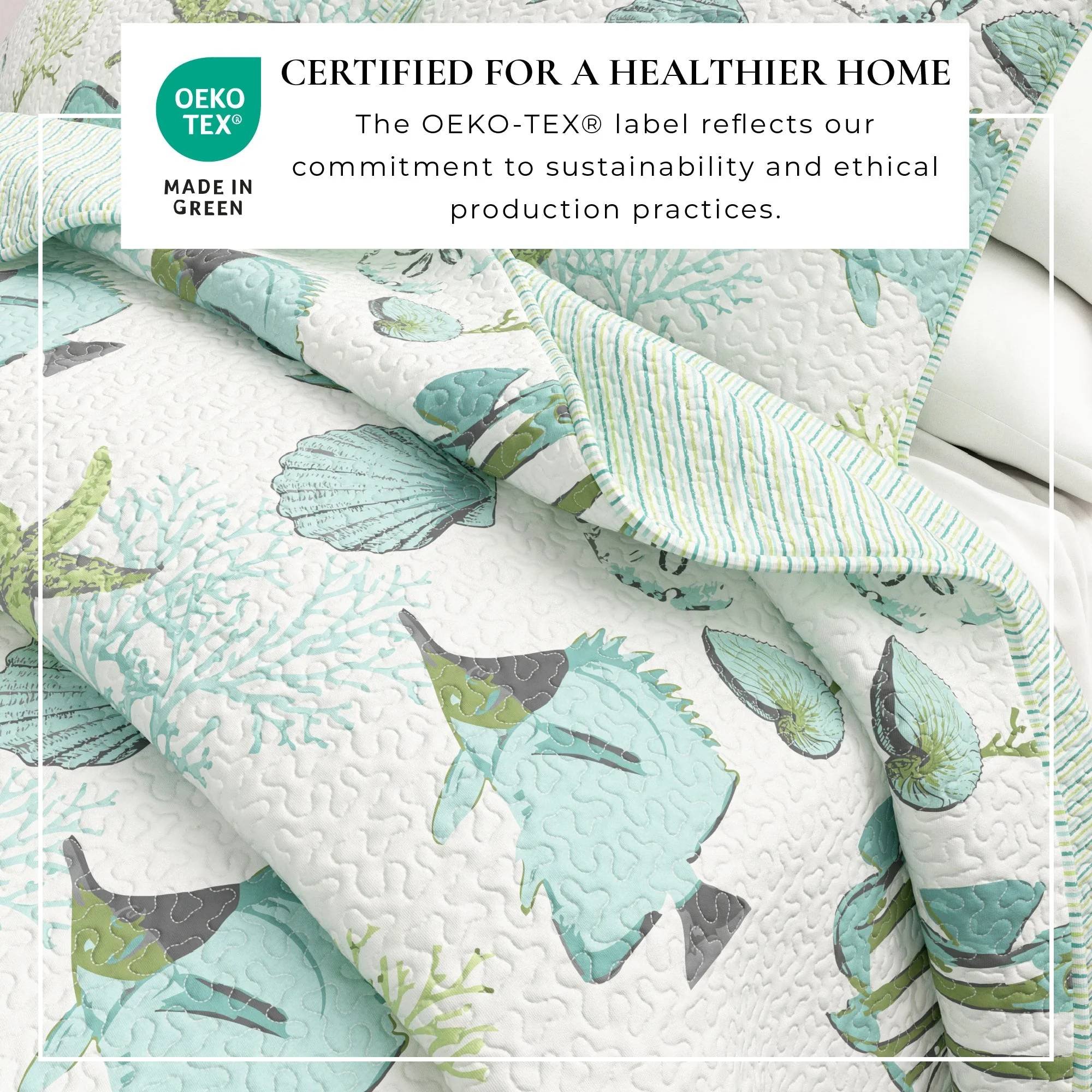 Seaside Collection Quilt Set - Image 3