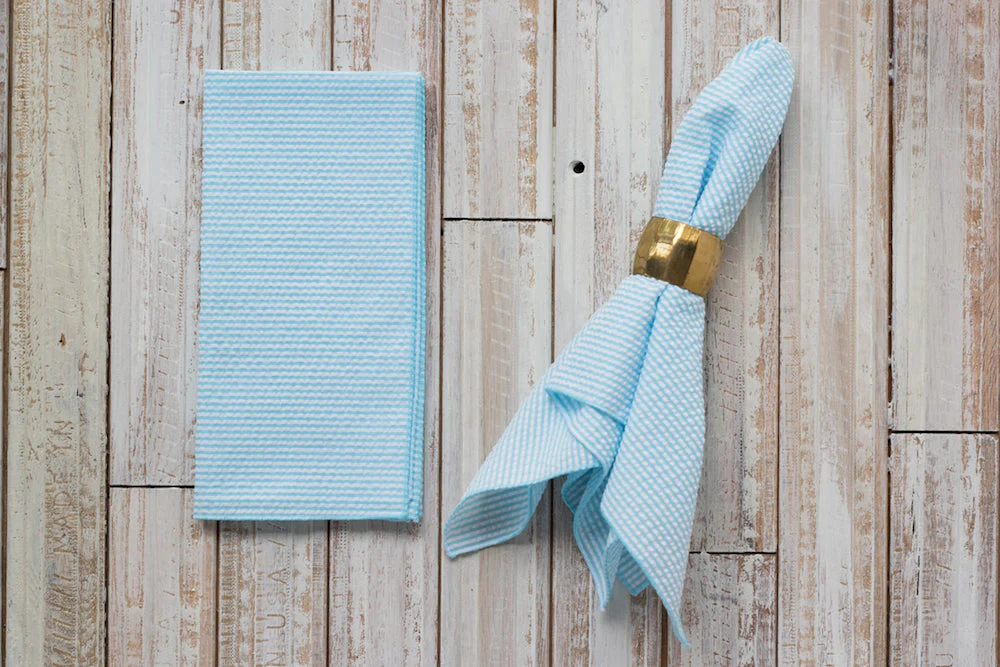 Seersucker Everyday Napkins, Set of 4 - Image 6