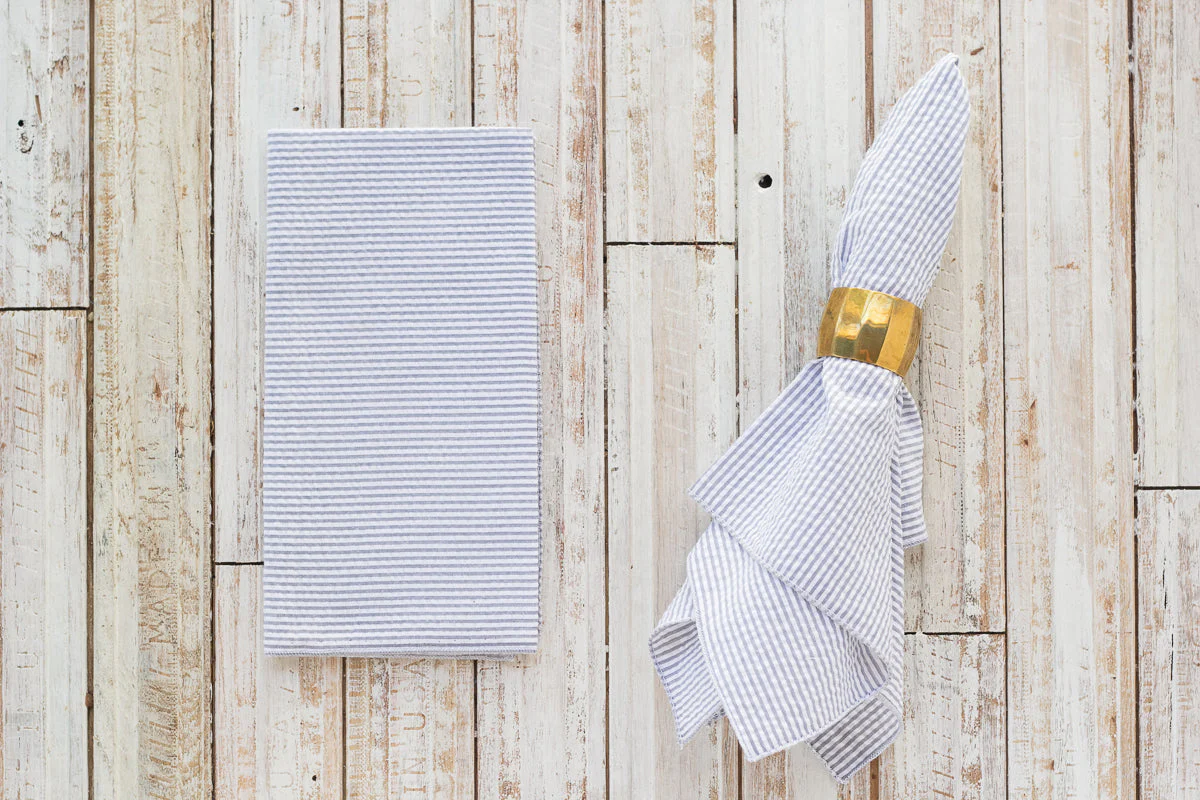 Seersucker Everyday Napkins, Set of 4 - Image 9