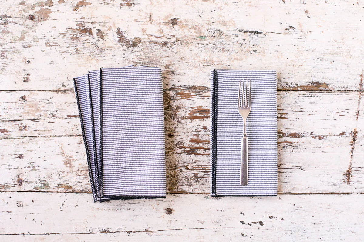 Seersucker Everyday Napkins, Set of 4 - Image 13