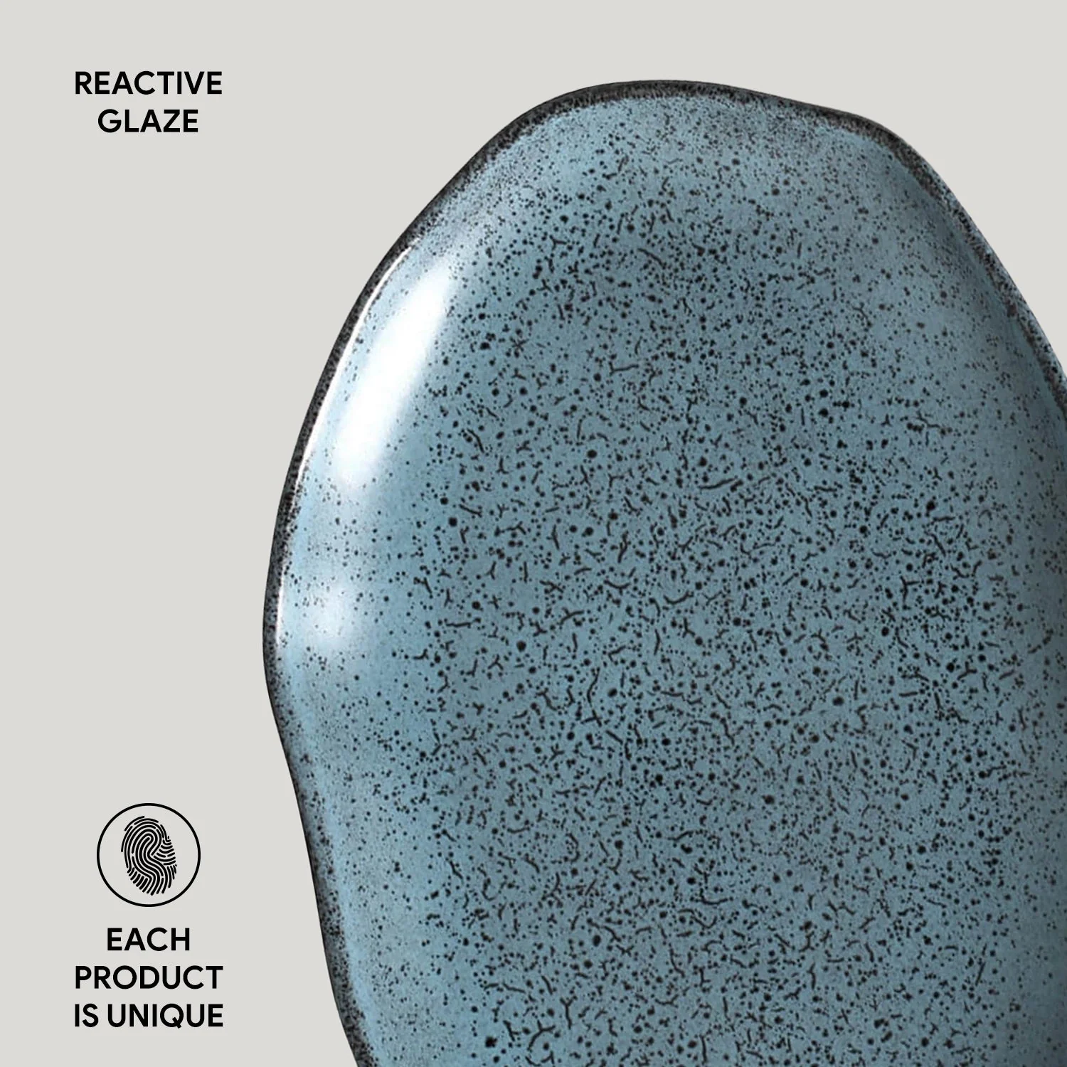 Shallow Bio Oval Platter Medium Set of 4 - Image 31