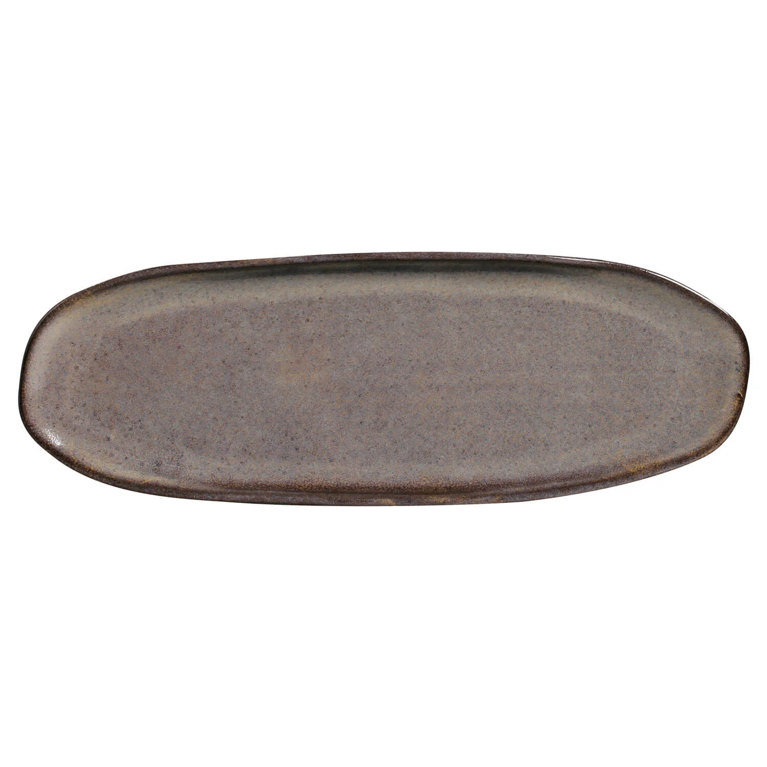Shallow Organic Oval Platter Large Set of 4 - Image 80