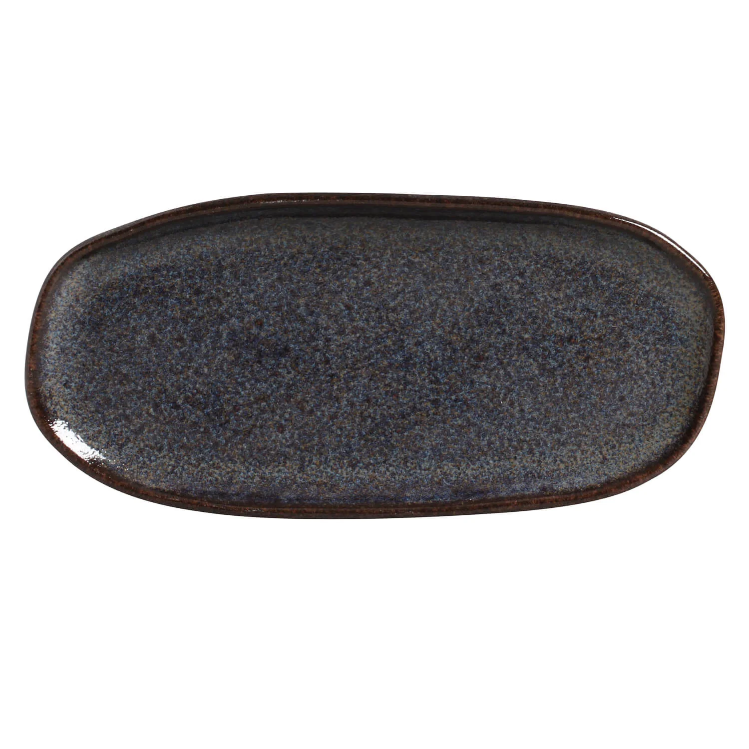 Shallow Organic Oval Platter Small Set of 4 - Image 46