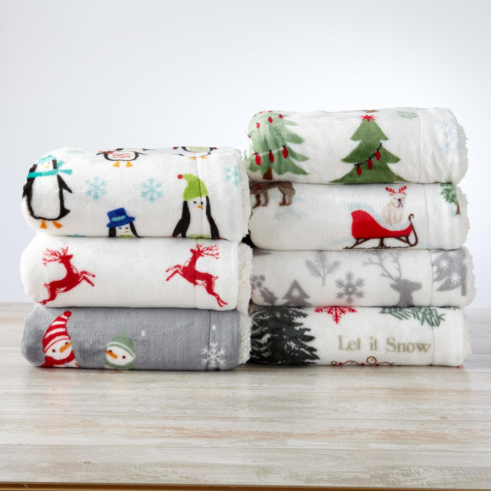 Sherpa Throw Blanket - Eve Collection - Image 36