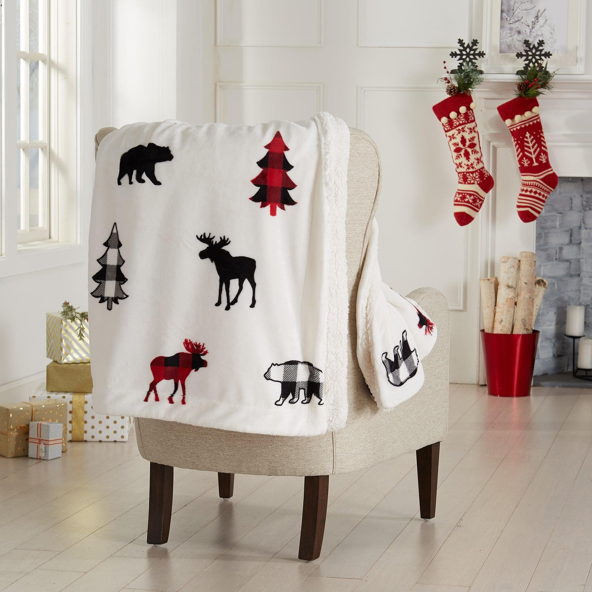 Sherpa Throw Blanket - Hudson Collection - Image 15