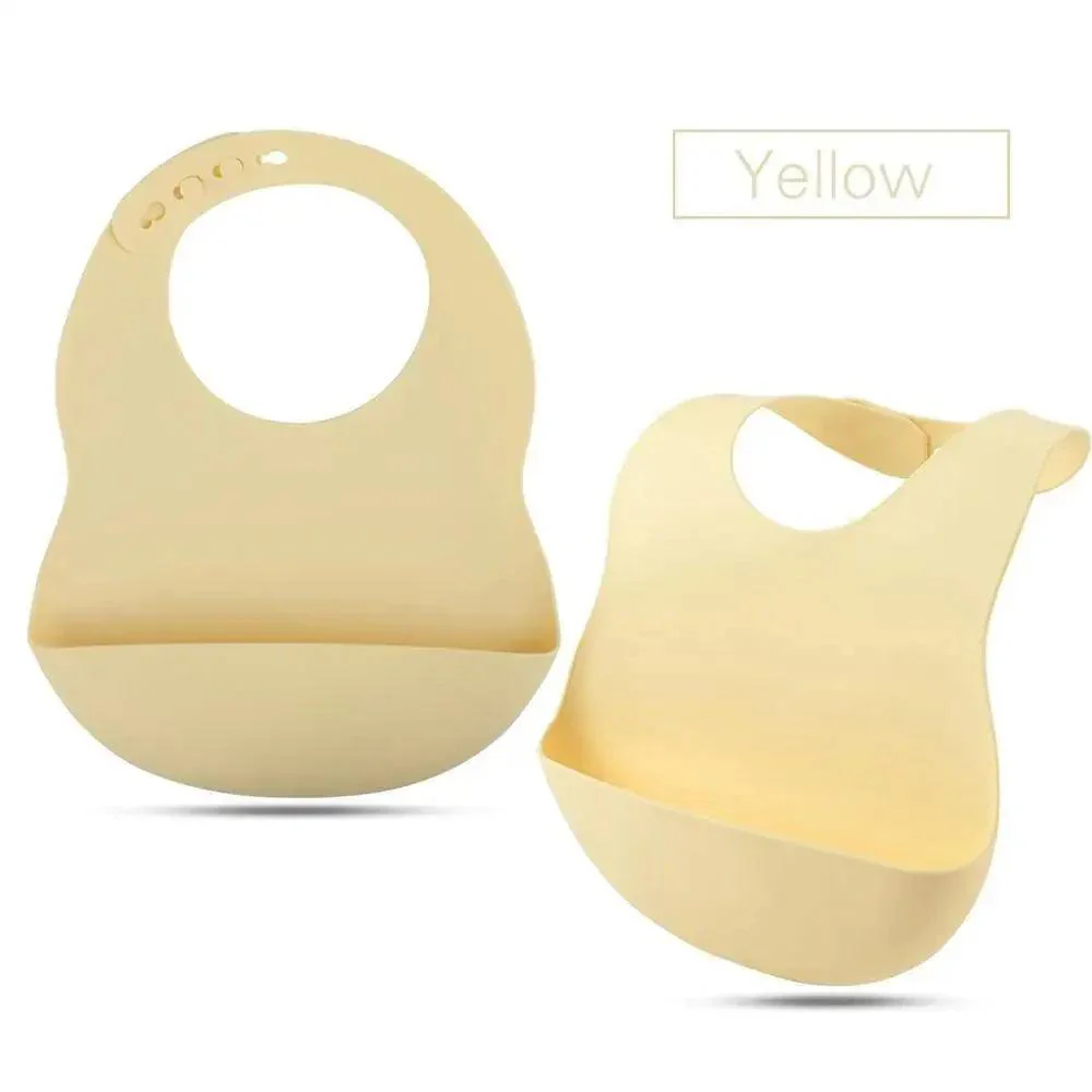 Stevvex Baby Silicone Bibs - Image 33