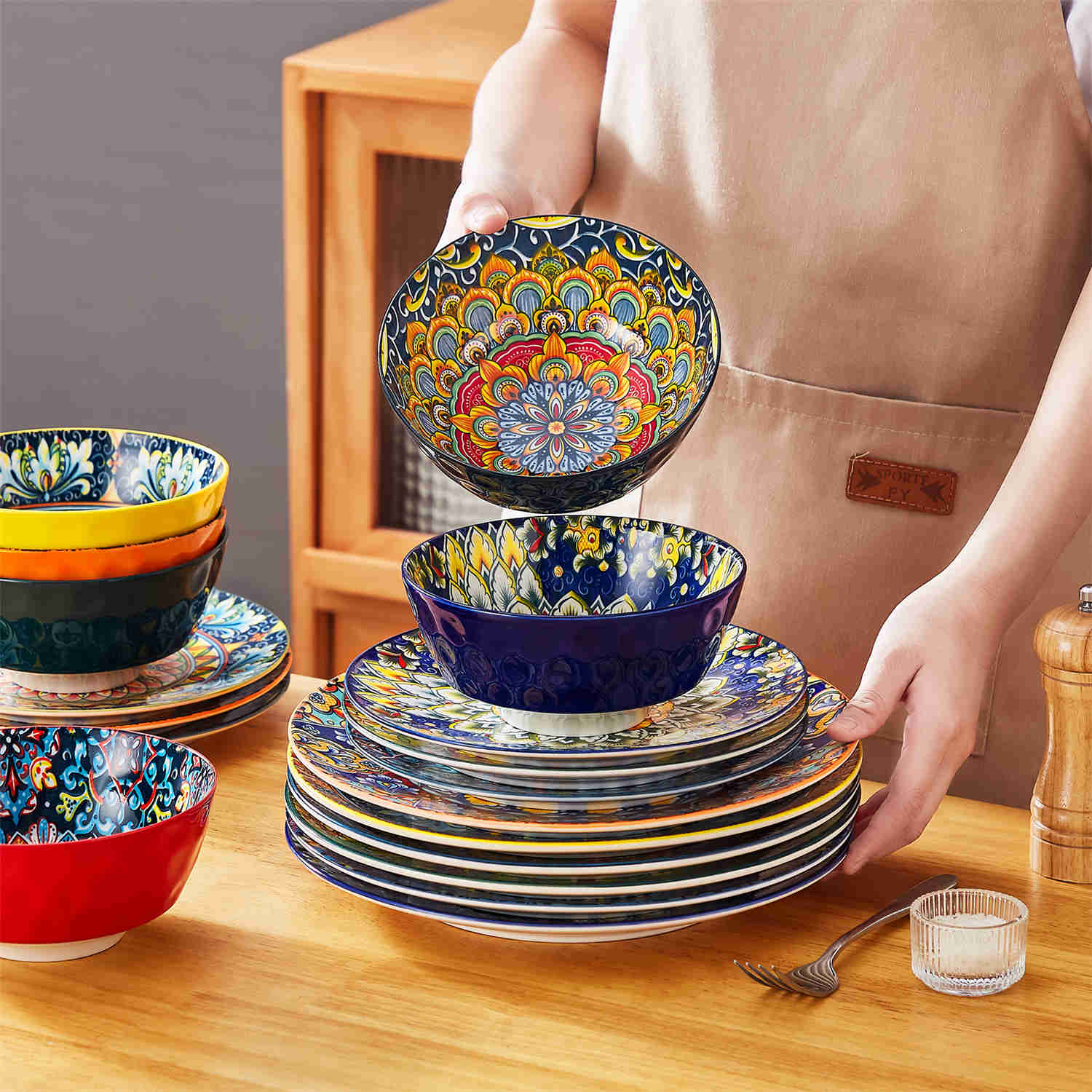 Simi 18 Piece Dinnerware Set - Image 14