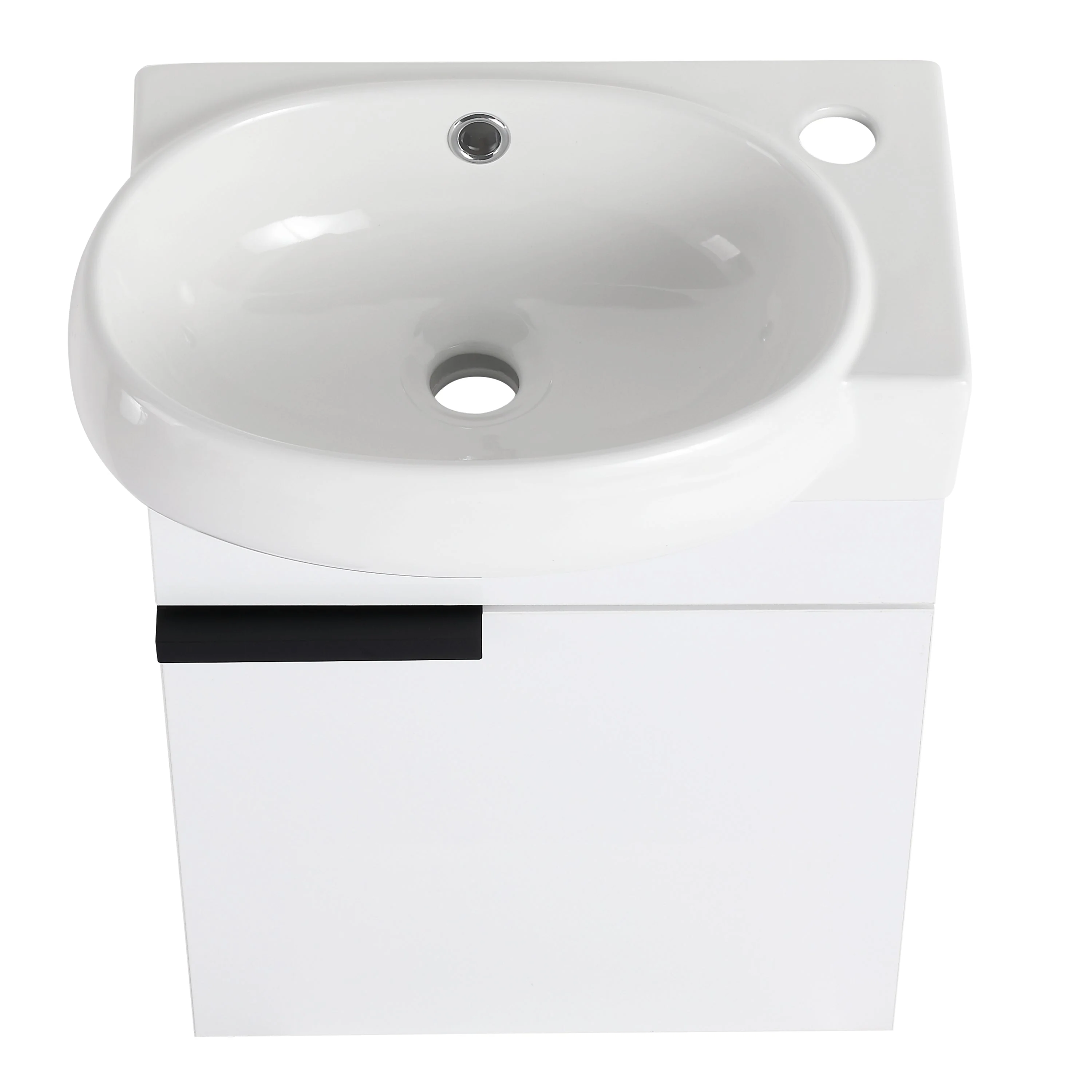 Bathroom Vanity With Sink, 16 Inch, for Small Bathroom - Image 14