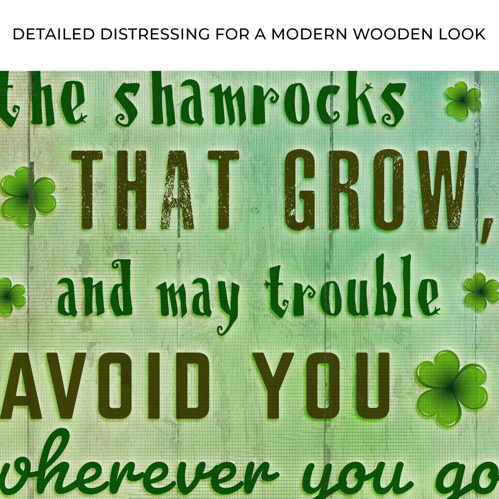 St. Patrick's Day Blessings Sign - Image 4
