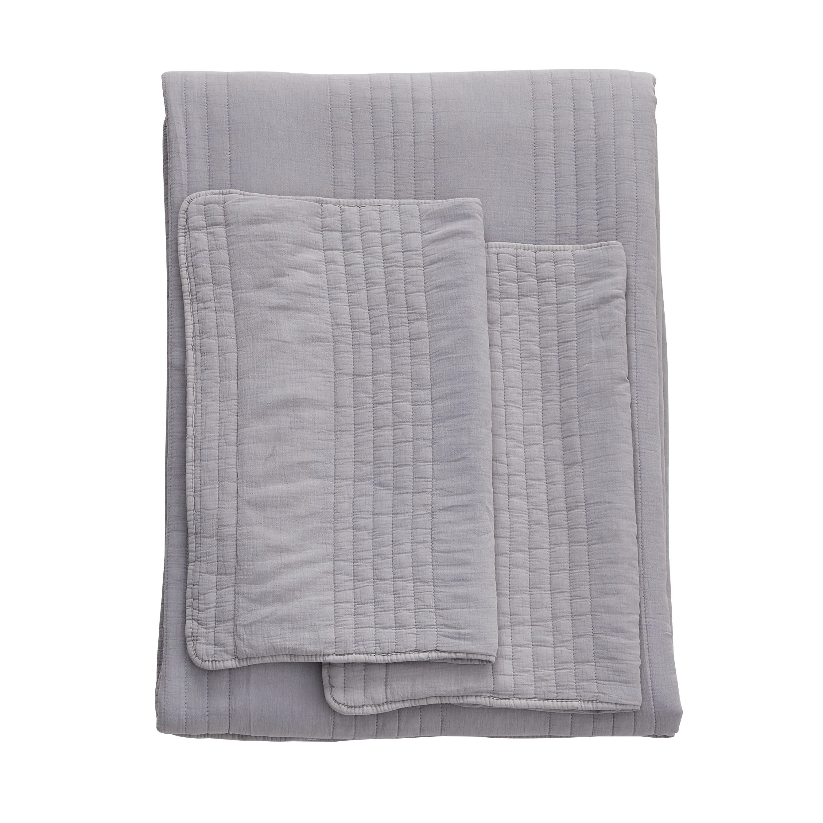 Stonewashed Cotton Quilt Set - Image 17