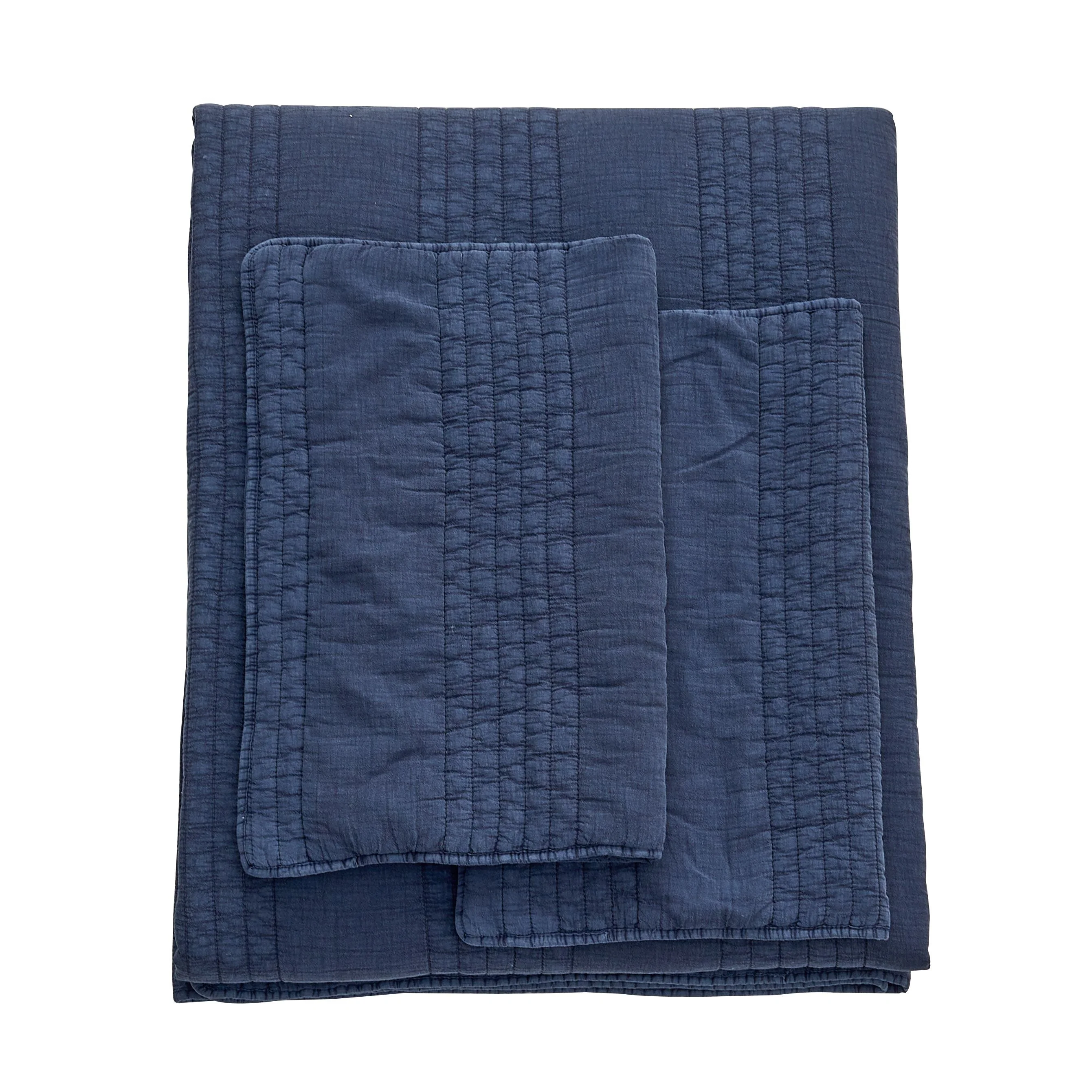 Stonewashed Cotton Quilt Set - Image 19