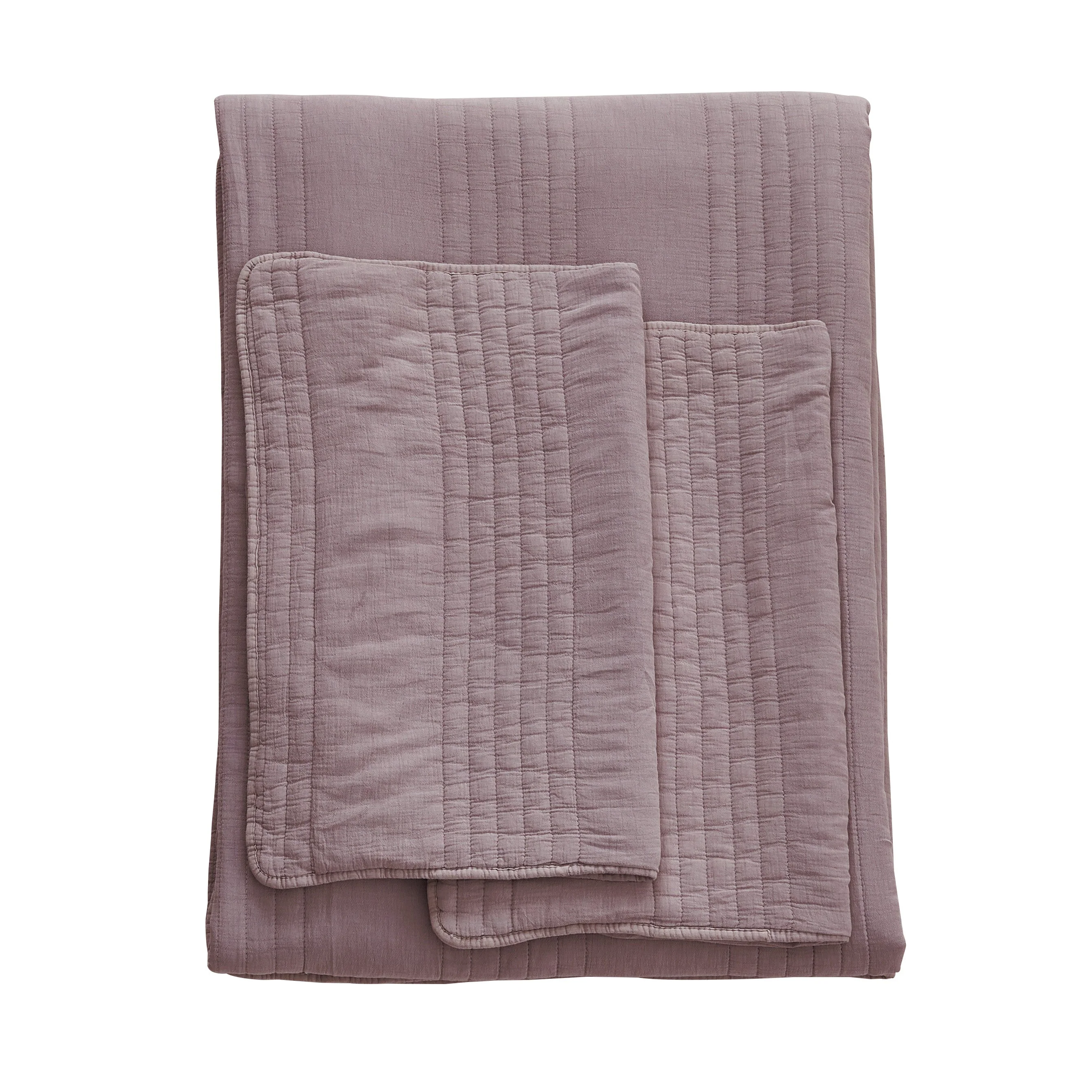 Stonewashed Cotton Quilt Set - Image 25