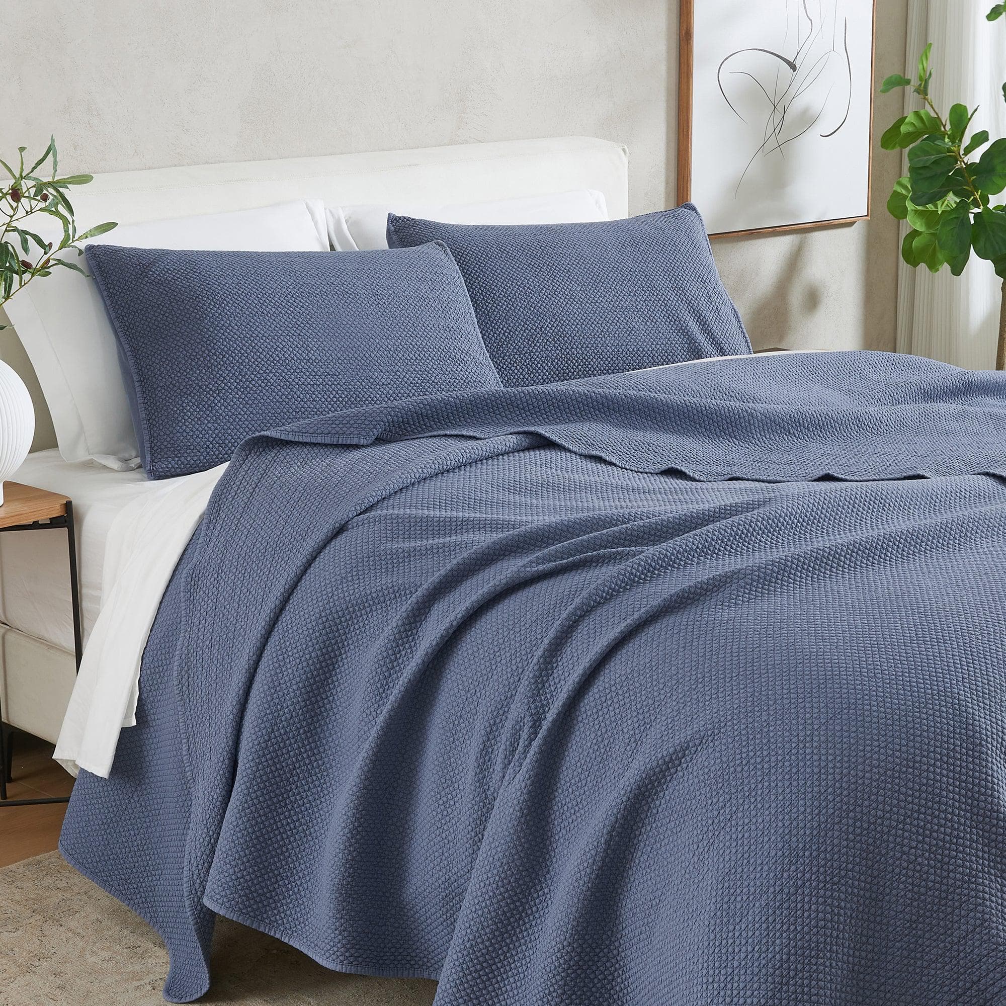 Stonewashed Relaxed Quilt Set - Vittoria Collection - Image 10