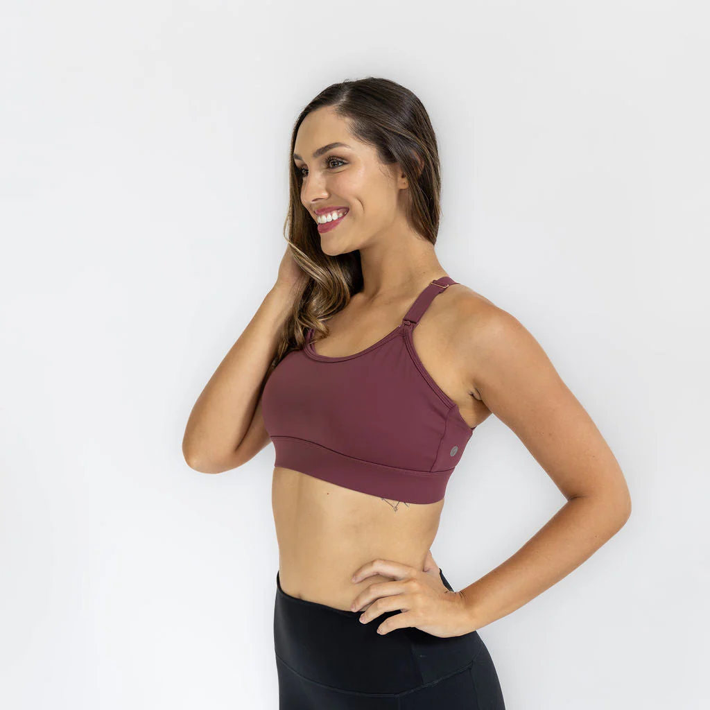 Strappy Back 2.0 Nursing Sports Bra - Image 12