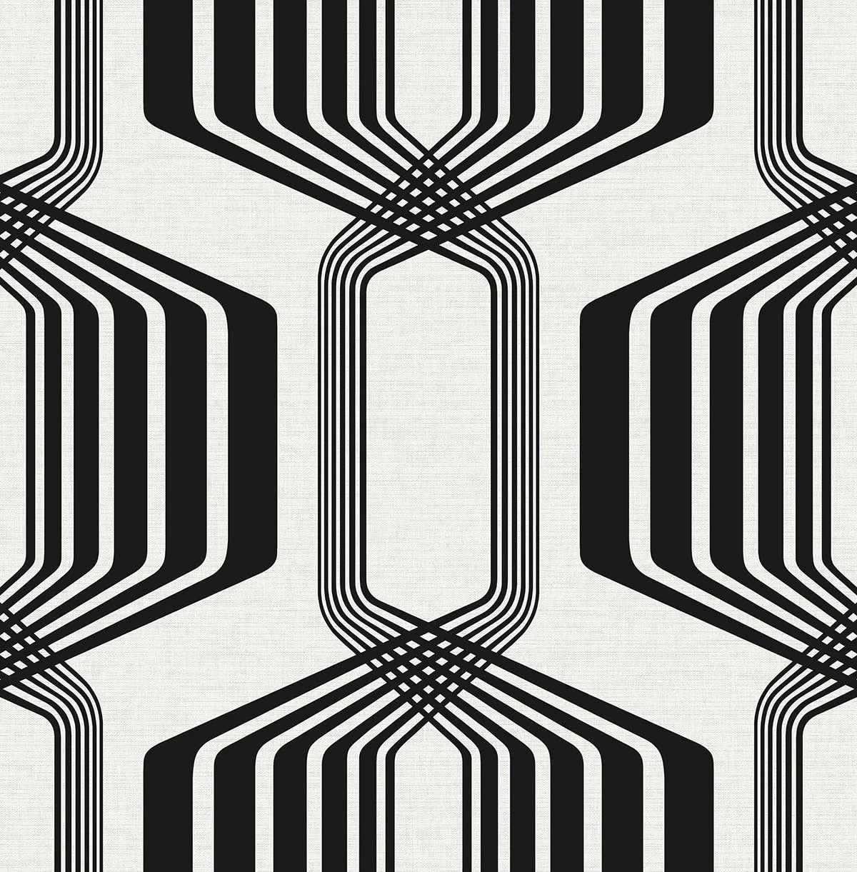 Striped Geo Peel and Stick Removable Wallpaper