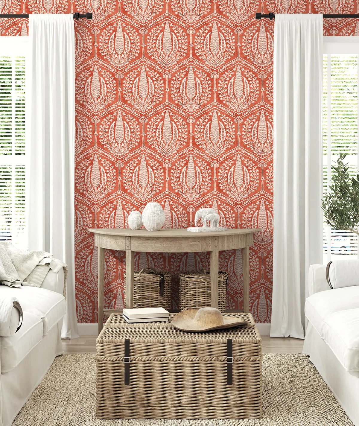 Summer House Cyrus Harvest Botanical Unpasted Wallpaper - Image 2