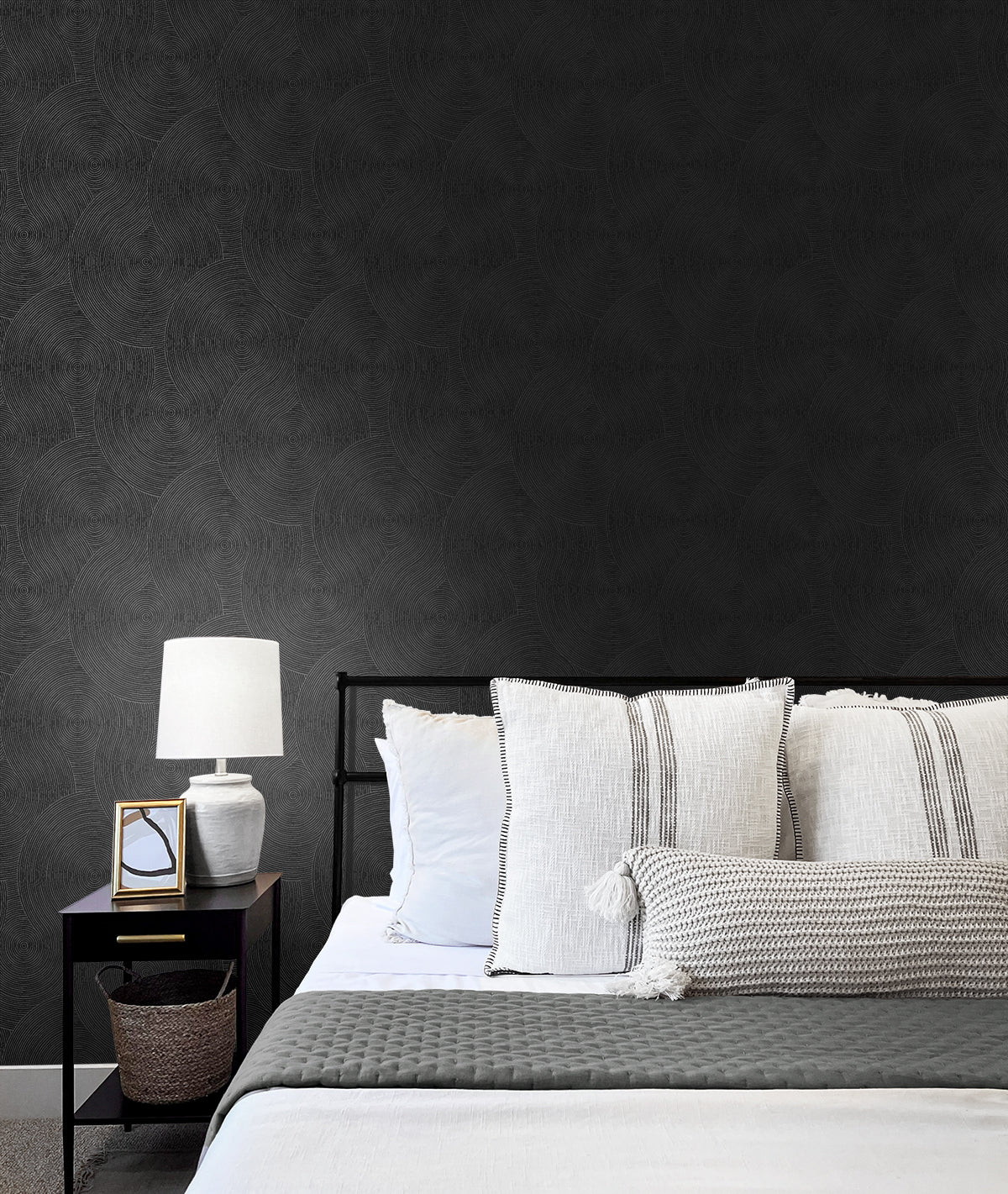 Swirl Geometric Prepasted Wallpaper - Image 5