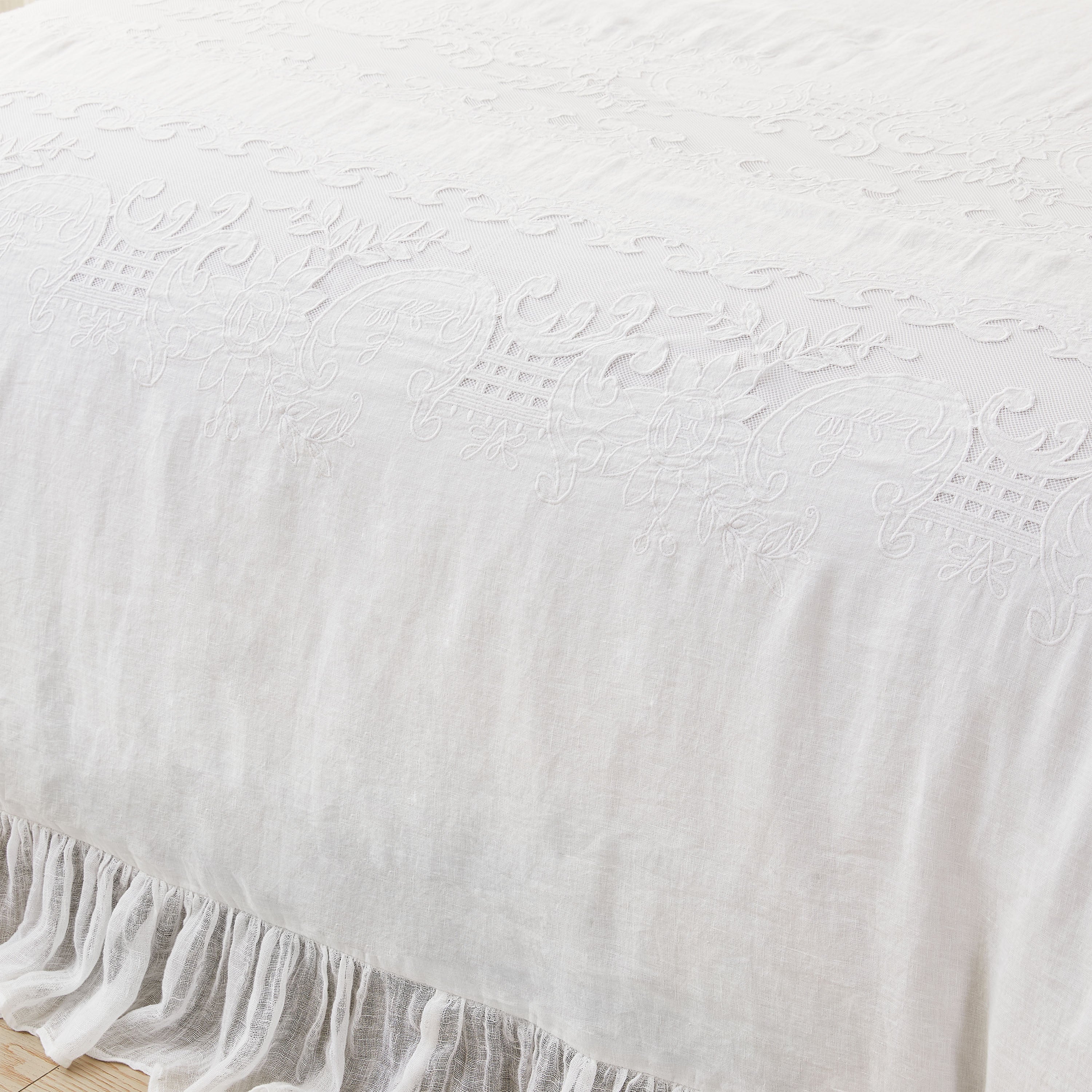 Tabitha Linen Duvet Cover Set - Image 5